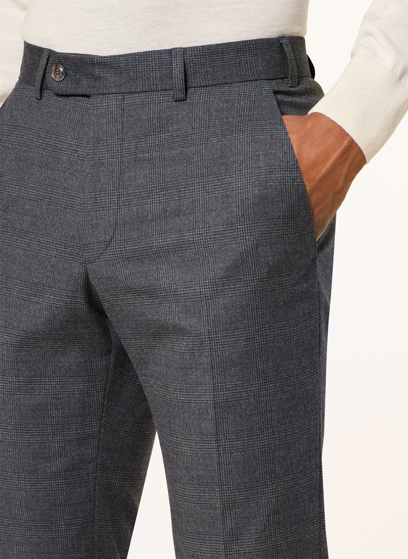 DIGEL Kostymbyxor SERGIO Slim Fit: 23 BLAU