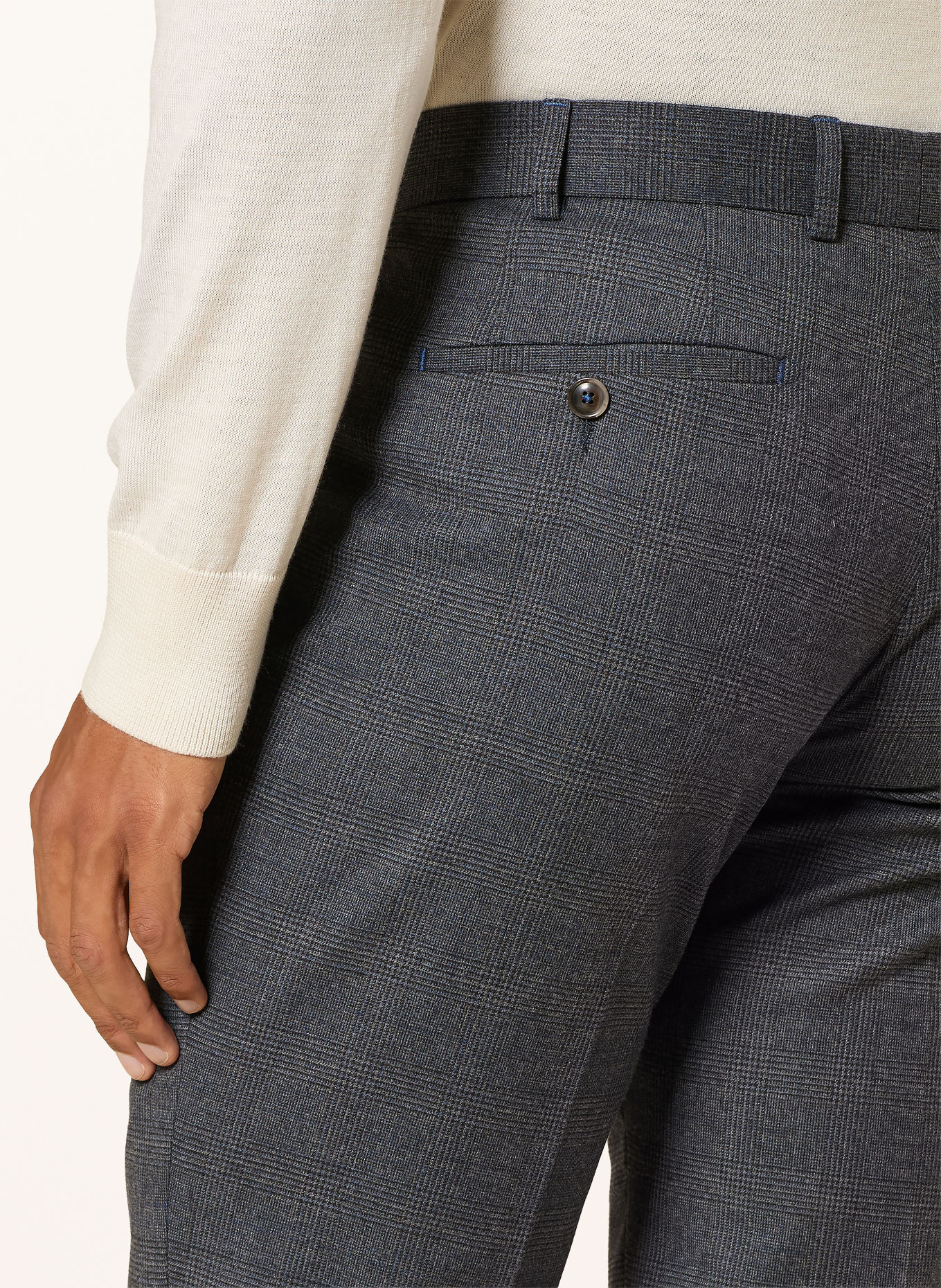 DIGEL Kostymbyxor SERGIO Slim Fit: 23 BLAU