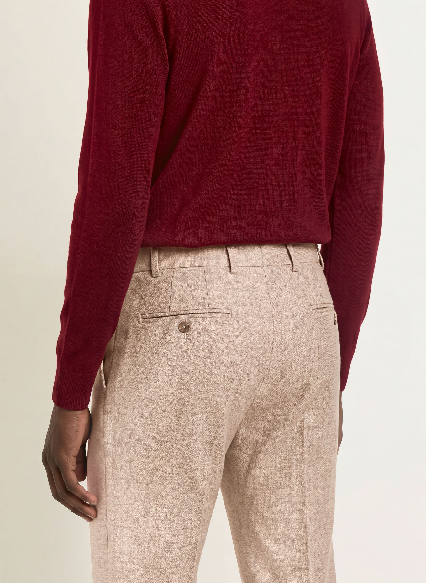 DIGEL Pantalon SERGIO Modern Fit: 74 BEIGE