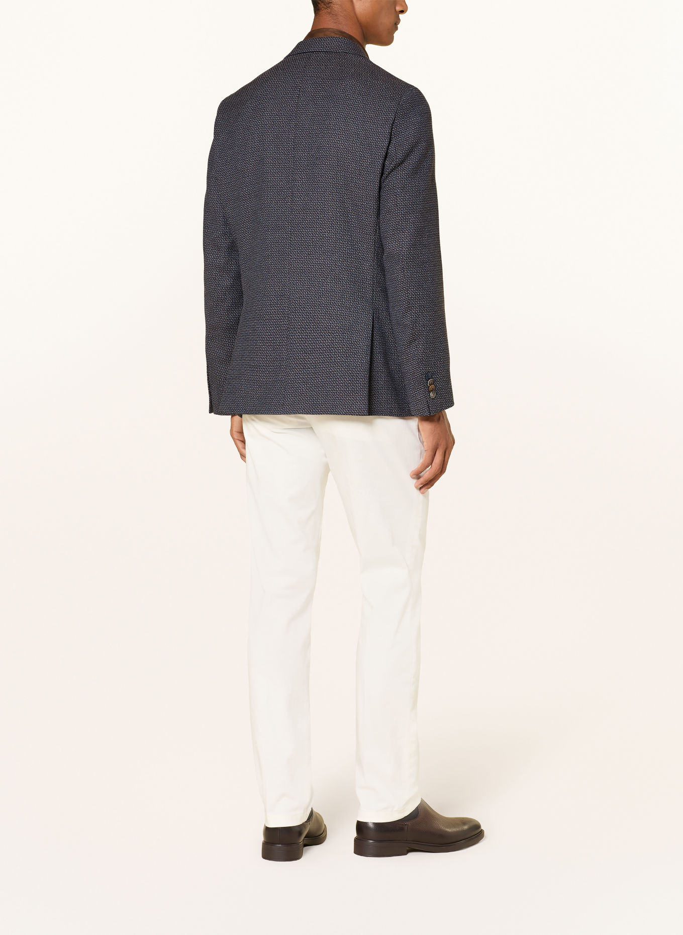 DIGEL Colbert EARL Modern Fit met kraag: BLAUW