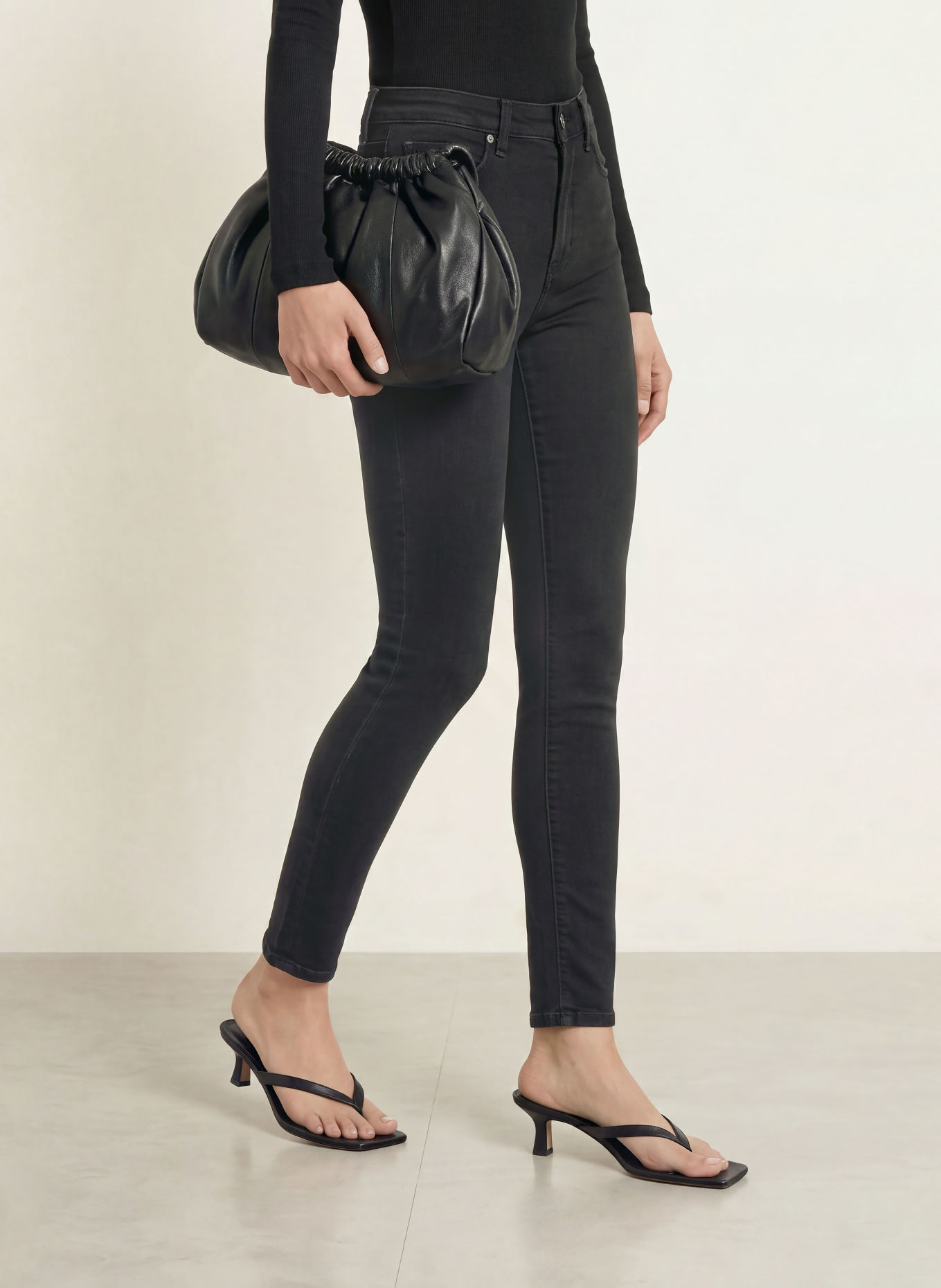 Rich & Royal Skinny jeans: 900 DENIM BLACK
