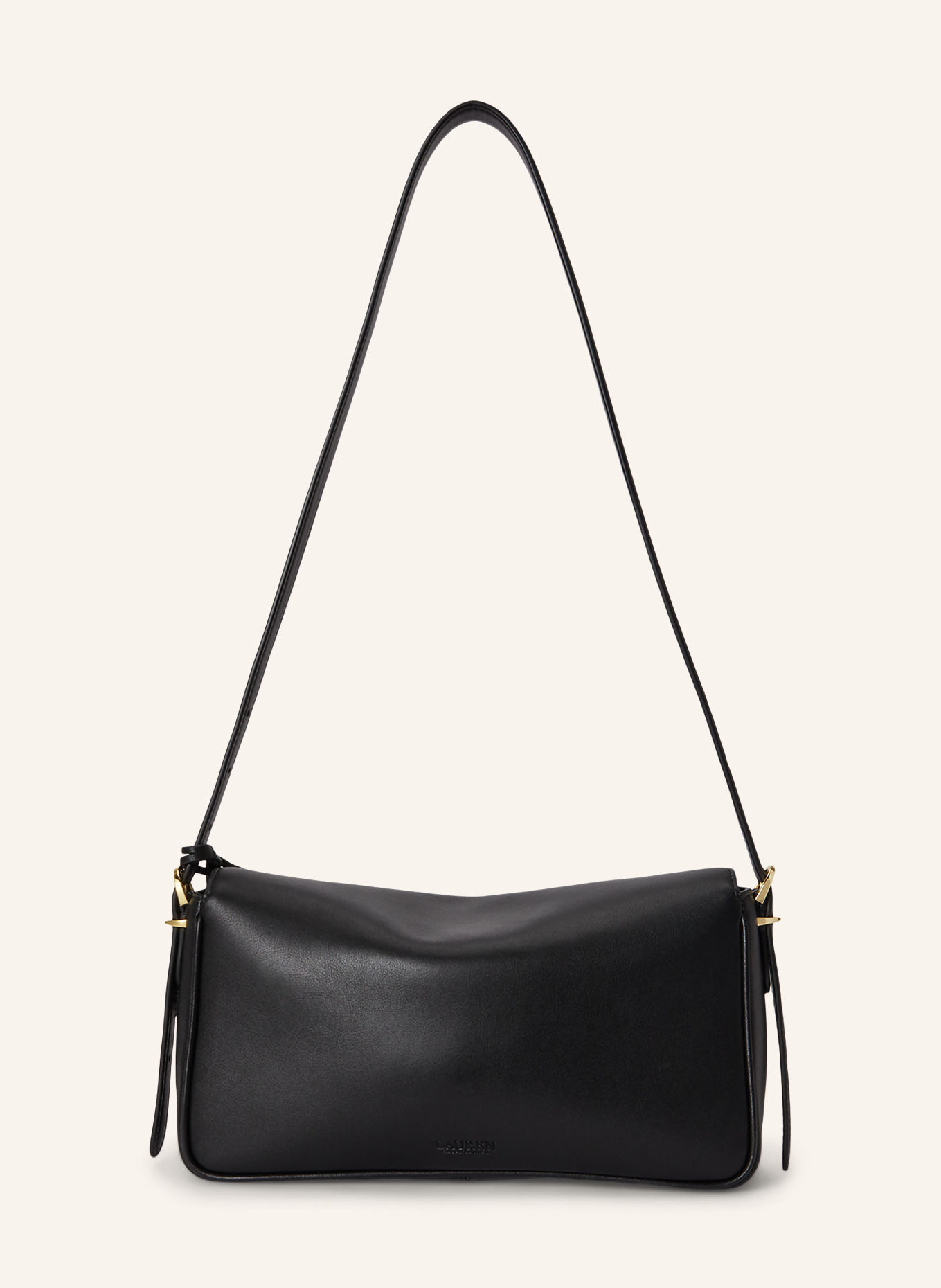 LAUREN RALPH LAUREN Umhängetasche: SCHWARZ / GOLD