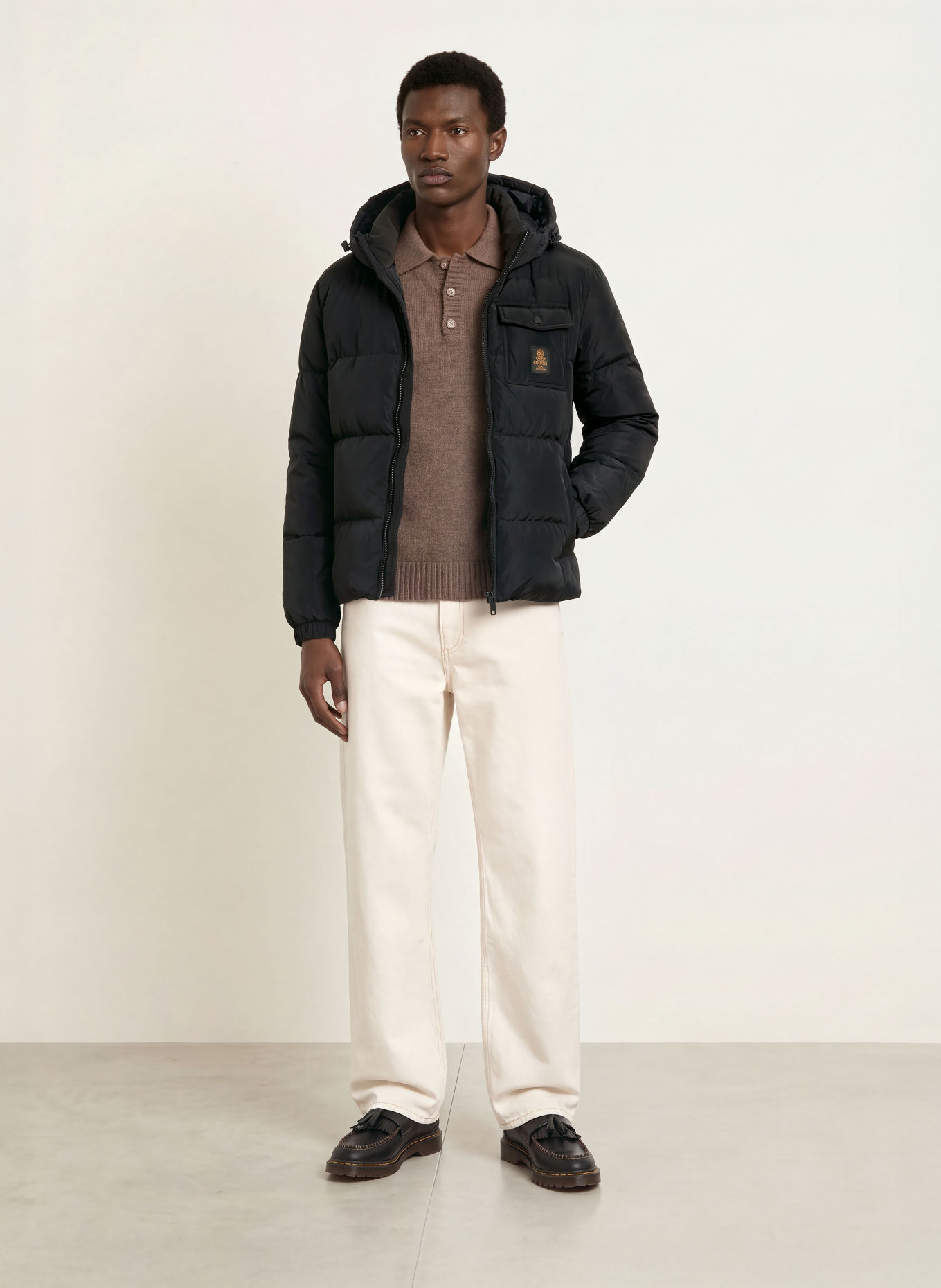RefrigiWear Daunenjacke SEEK: SCHWARZ