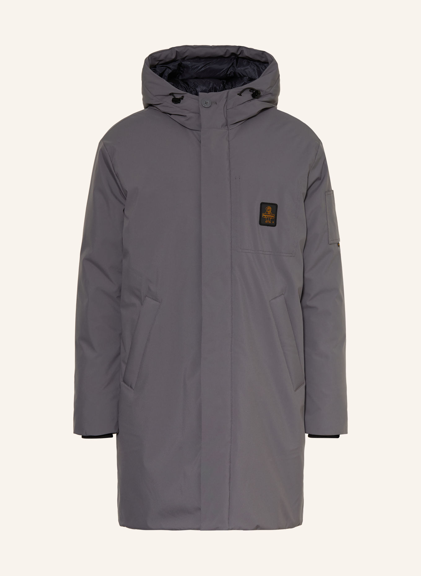 RefrigiWear Steppjacke NEW TECH: GRAU