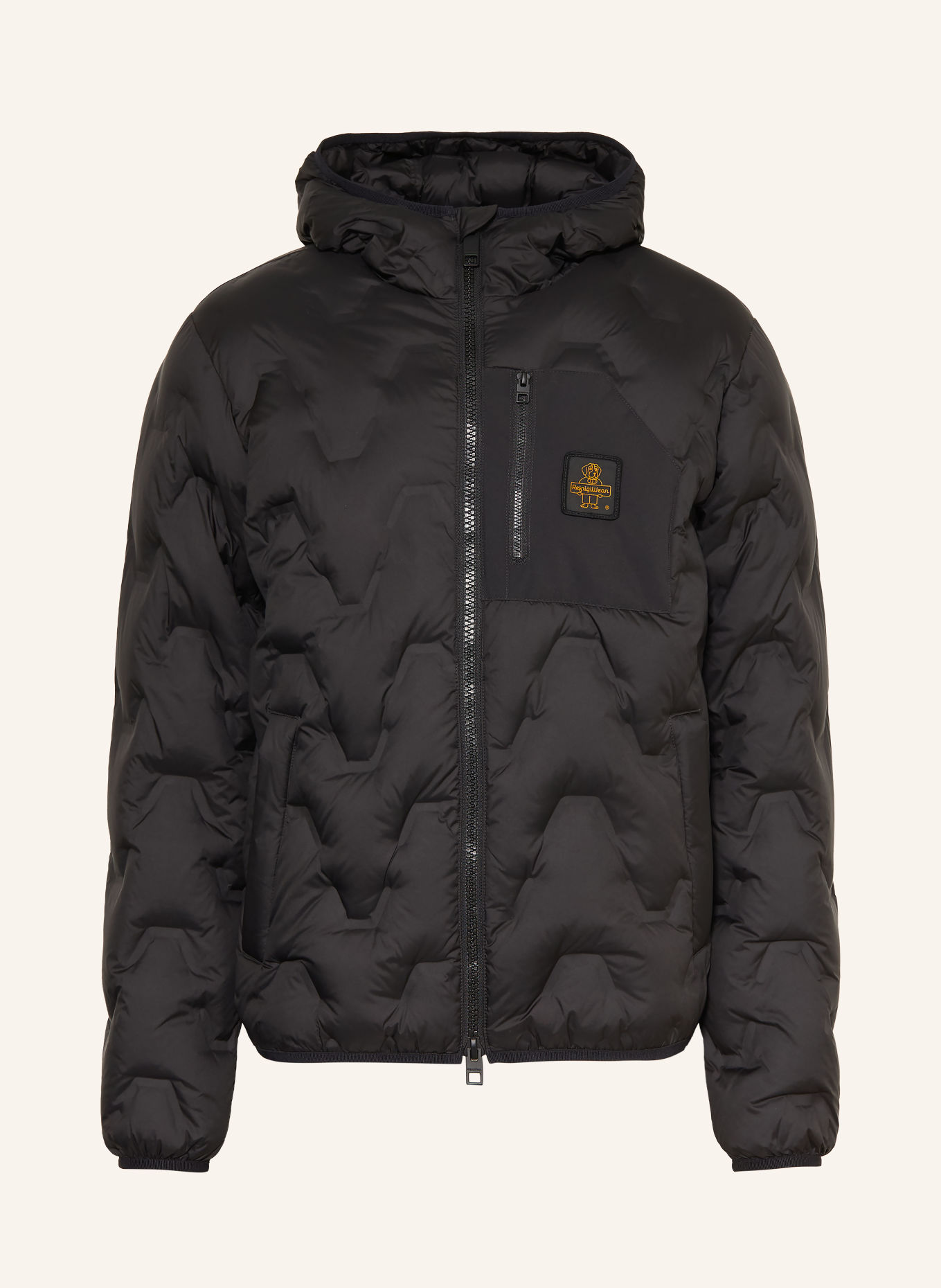 RefrigiWear Lightweight-Daunenjacke GRAPHITE: SCHWARZ