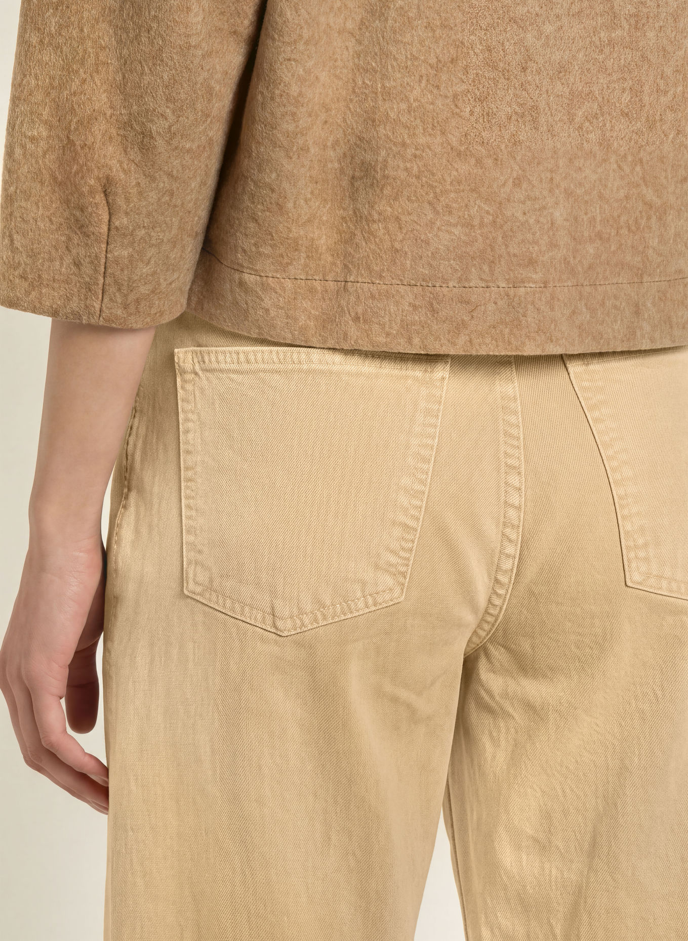 OPUS Barrel Jeans LISSIE: 20044 light mocca
