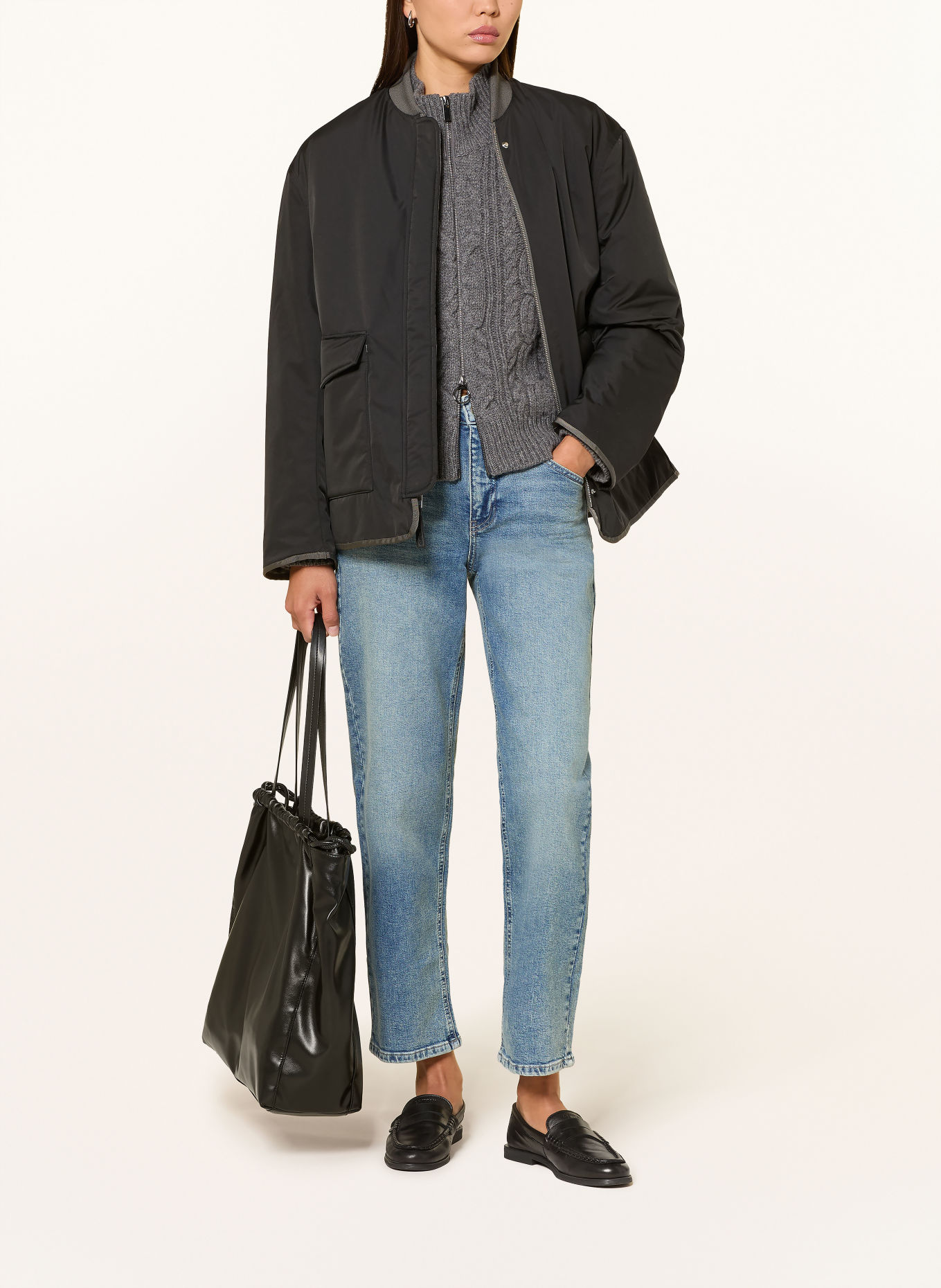 OPUS Straight jeans MINAH HONESTY: 70397 mid blue
