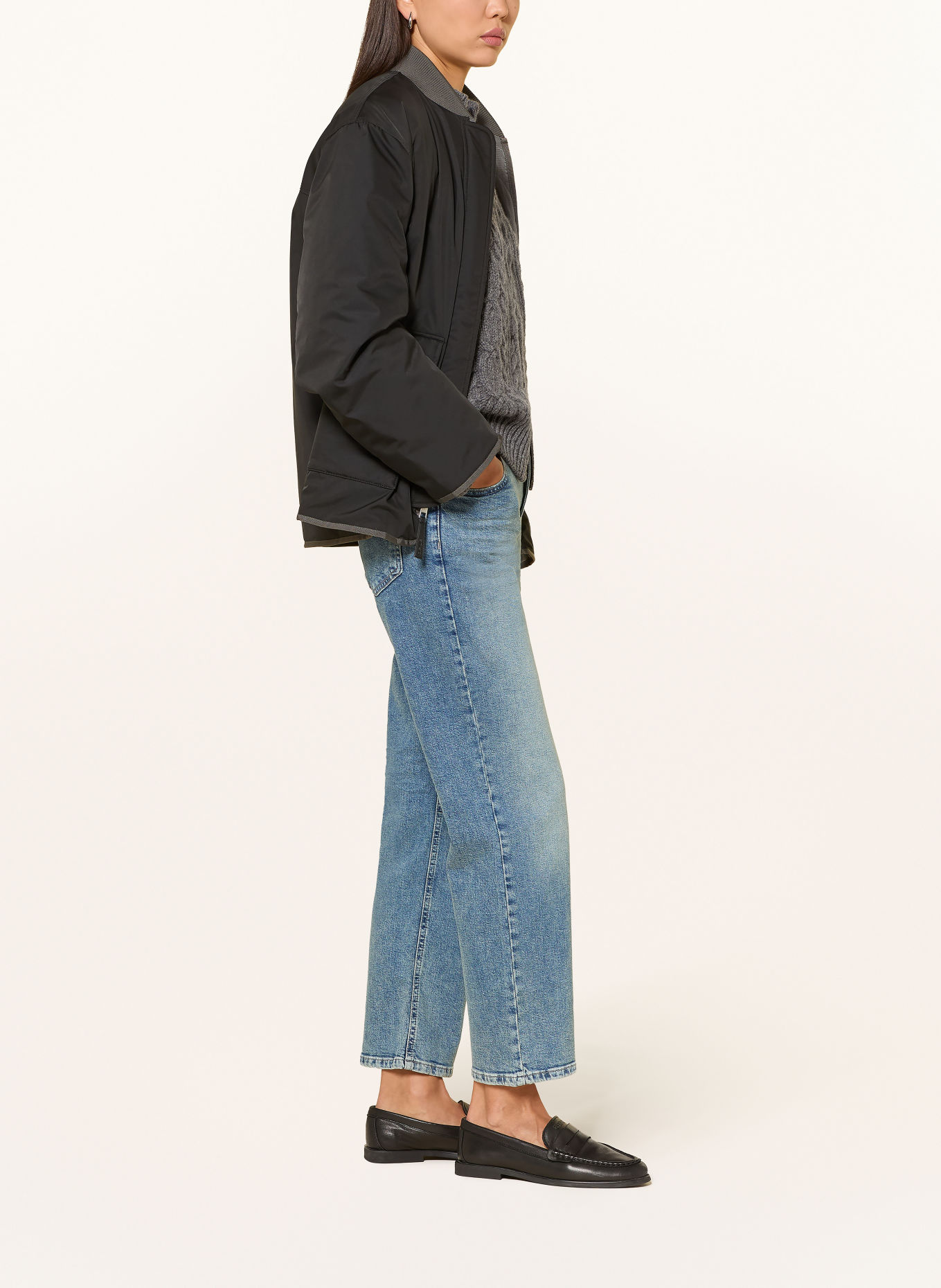 OPUS Straight jeans MINAH HONESTY: 70397 mid blue