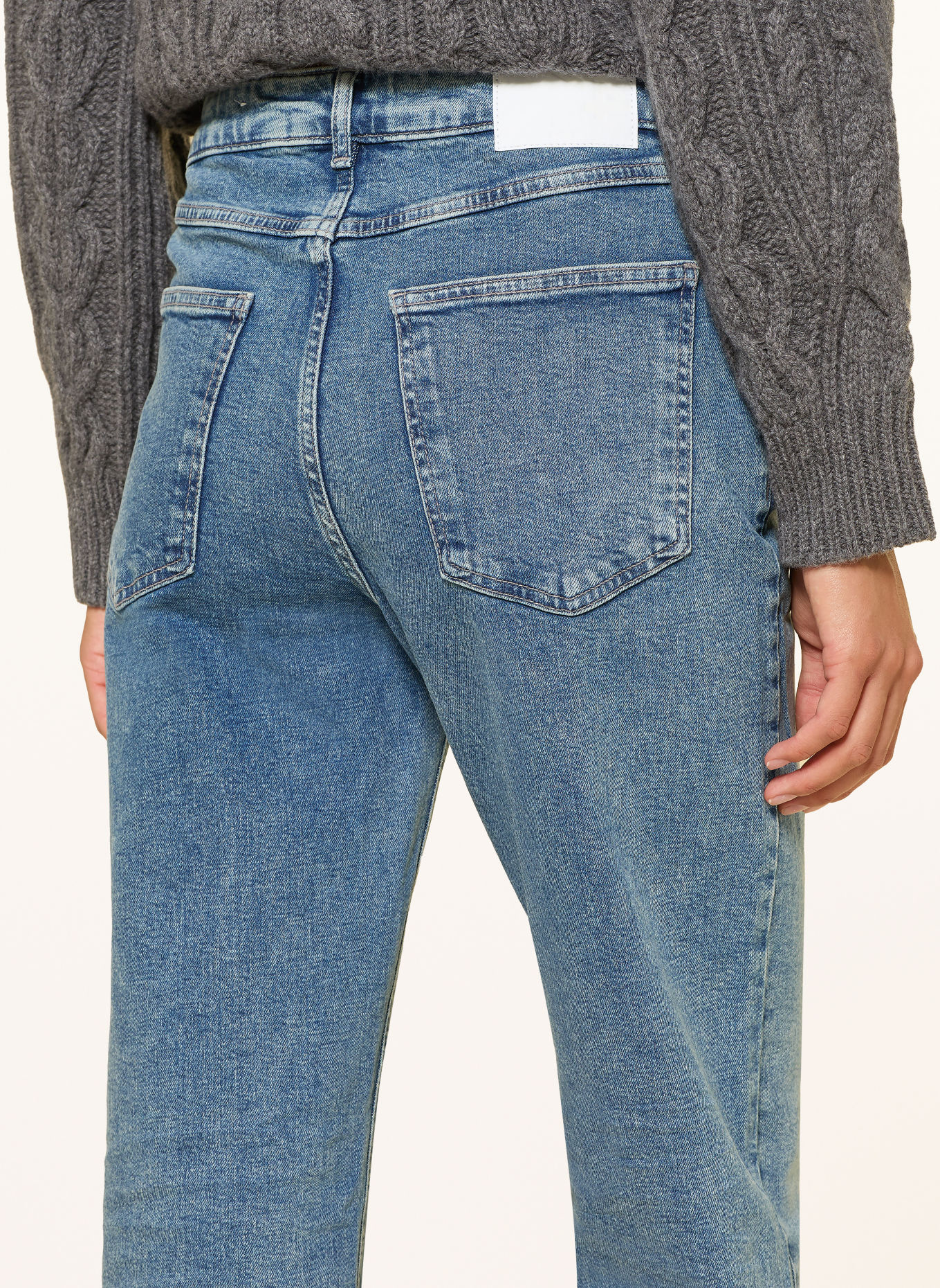 OPUS Straight jeans MINAH HONESTY: 70397 mid blue