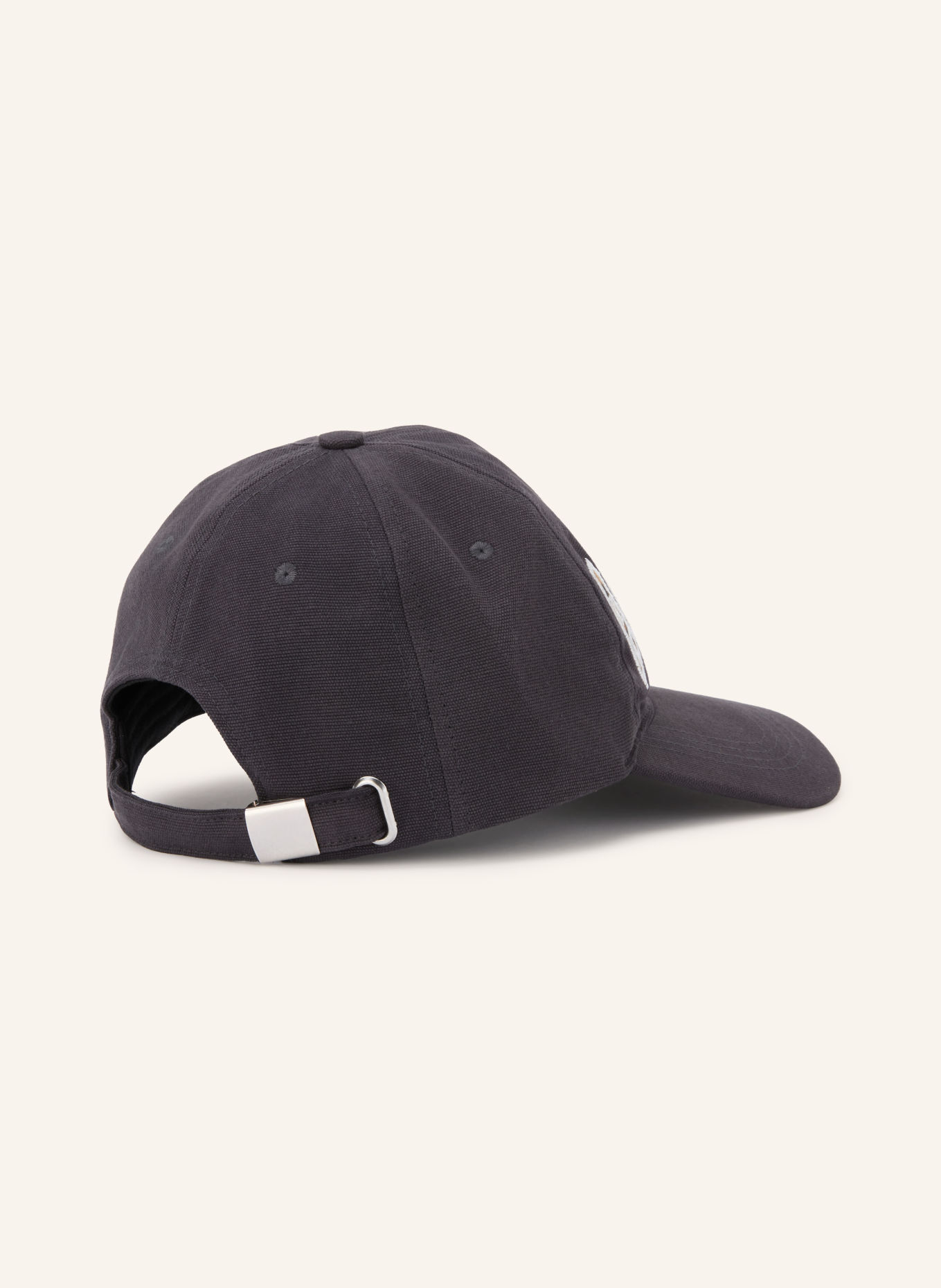 ANINE BING JEREMY Cap: DARK GRAY / BROWN / WHITE