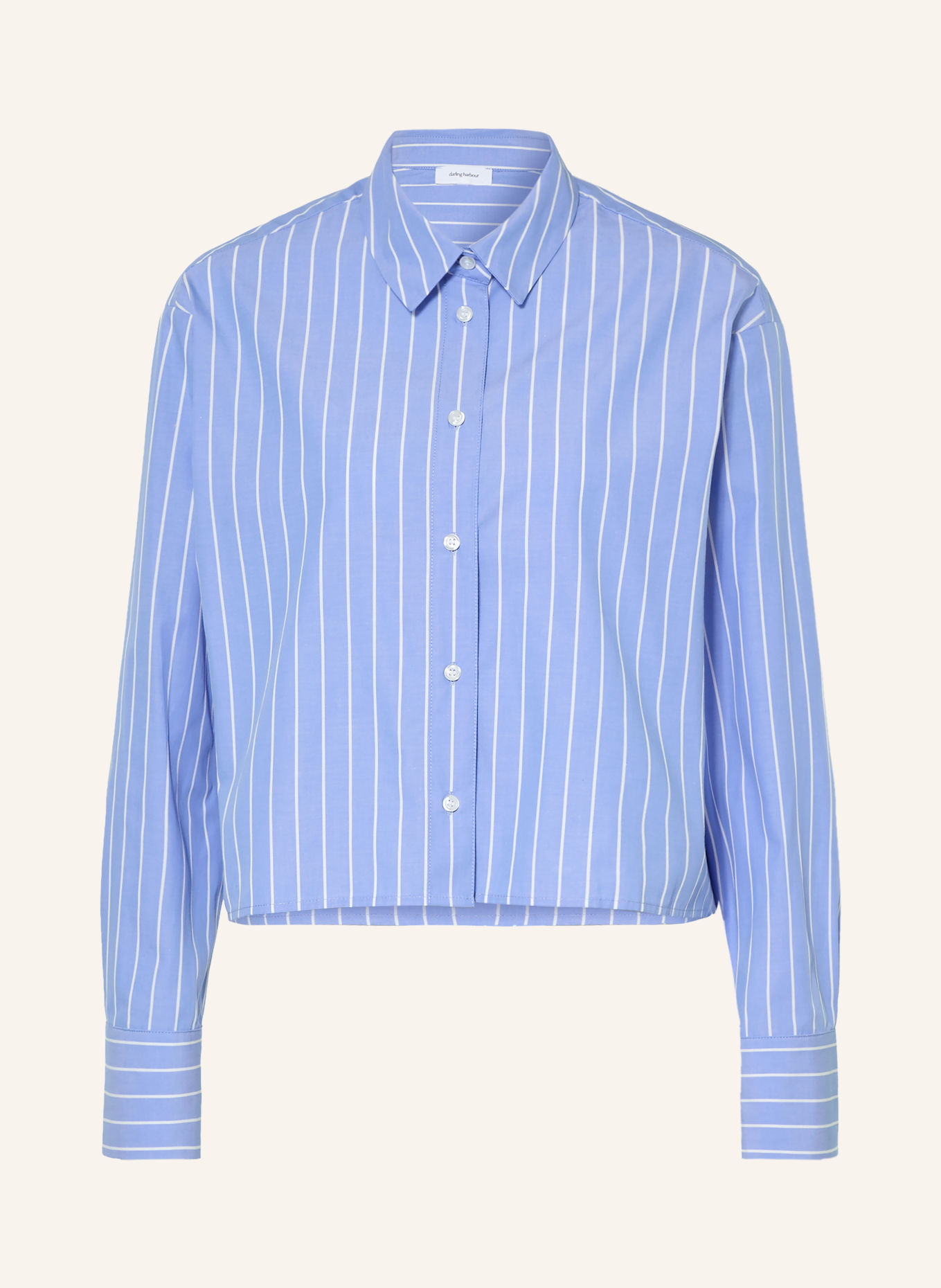 darling harbour Shirt blouse: 7006 blue stripes