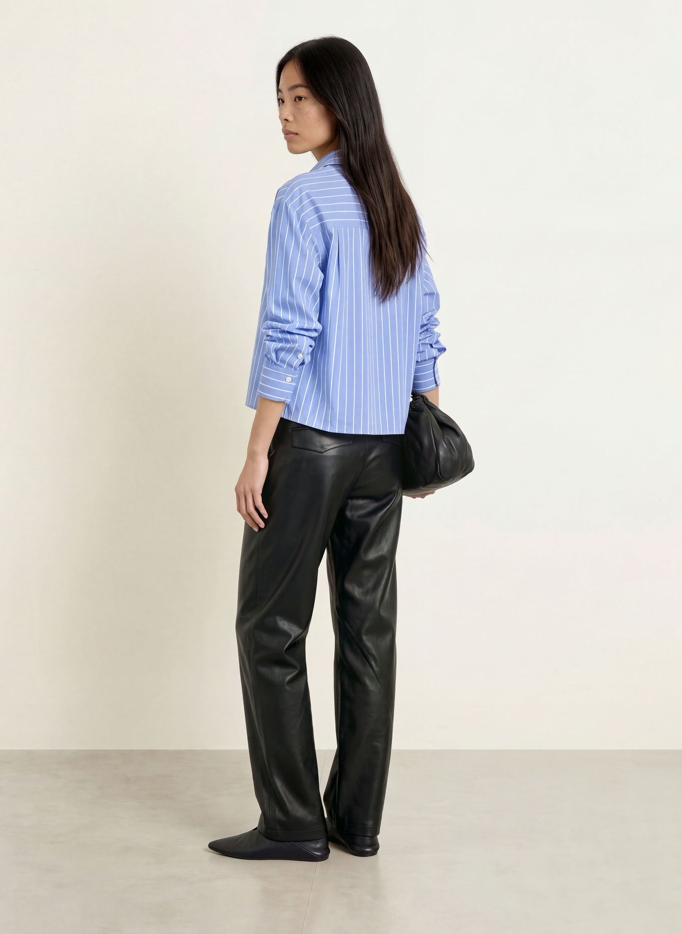 darling harbour Shirt blouse: 7006 blue stripes