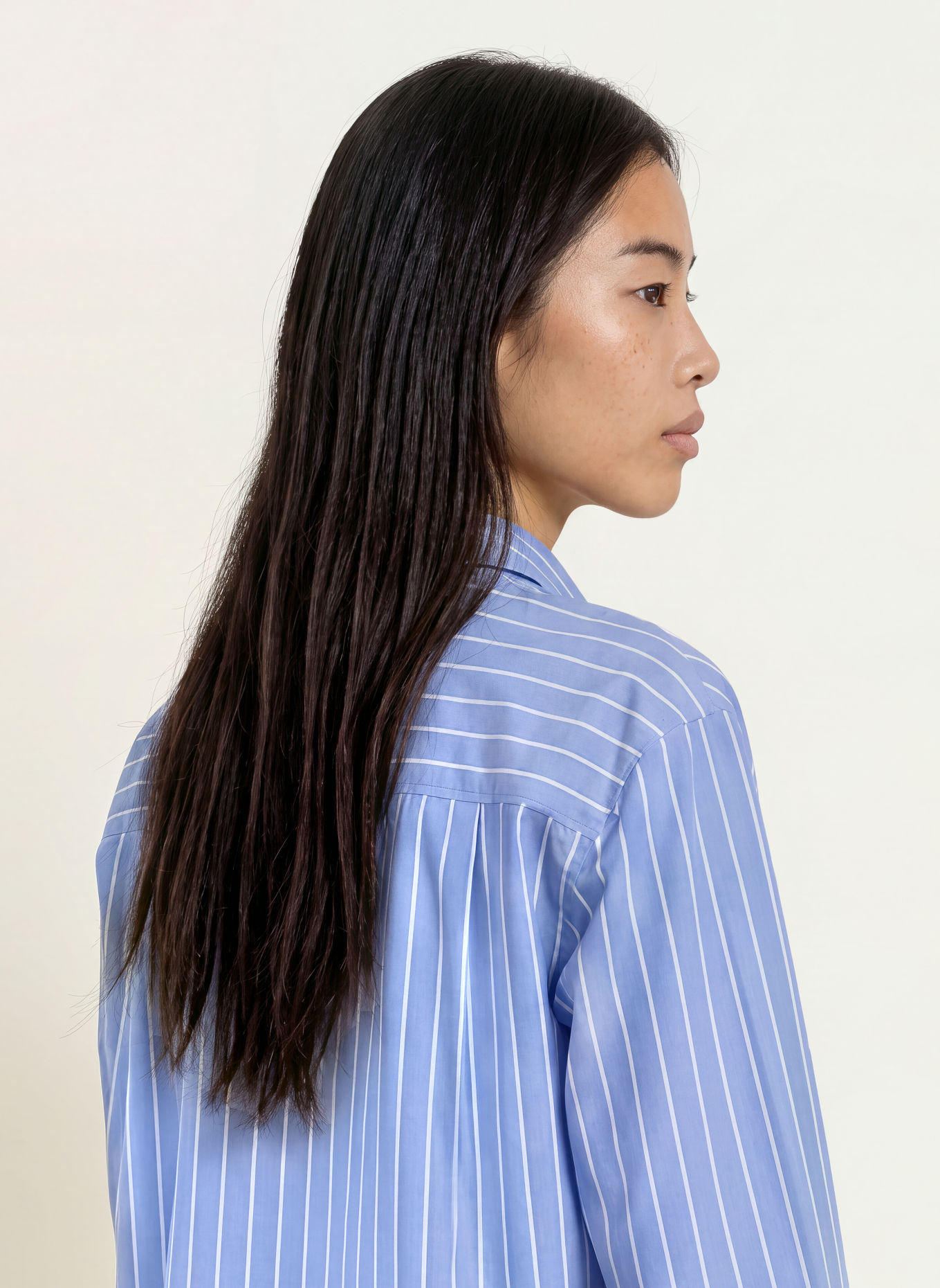 darling harbour Shirt blouse: 7006 blue stripes