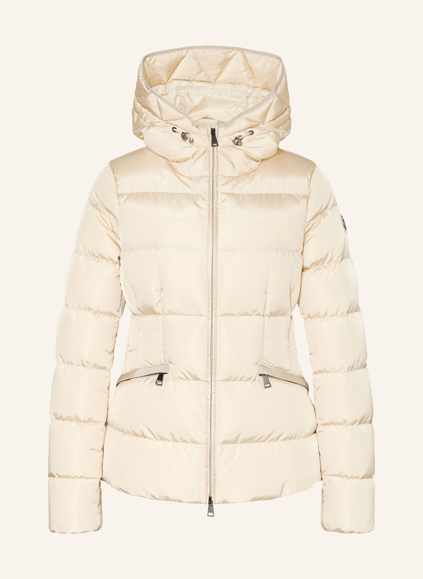 MONCLER AVOCE Down Jacket: BEIGE