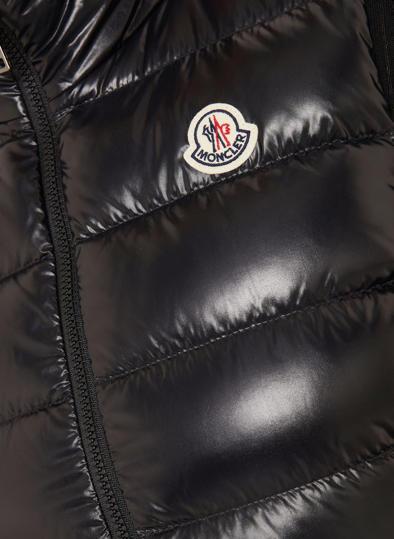 MONCLER Kamizelka puchowa GHANY: CZARNY