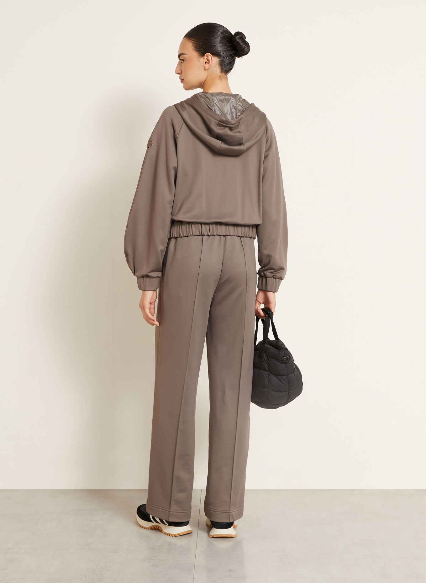 MONCLER Bluza rozpinana: SZAROBRĄZOWY