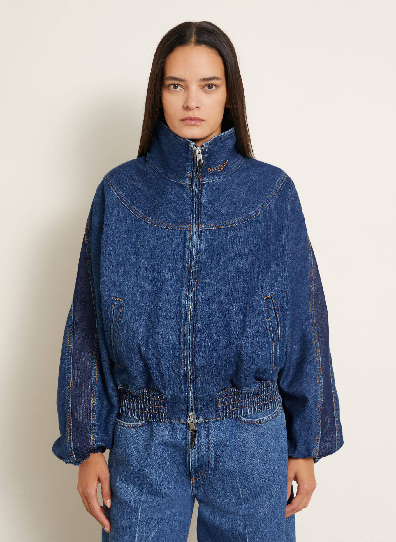 GIVENCHY Jeansjacka: 420 MEDIUM BLUE
