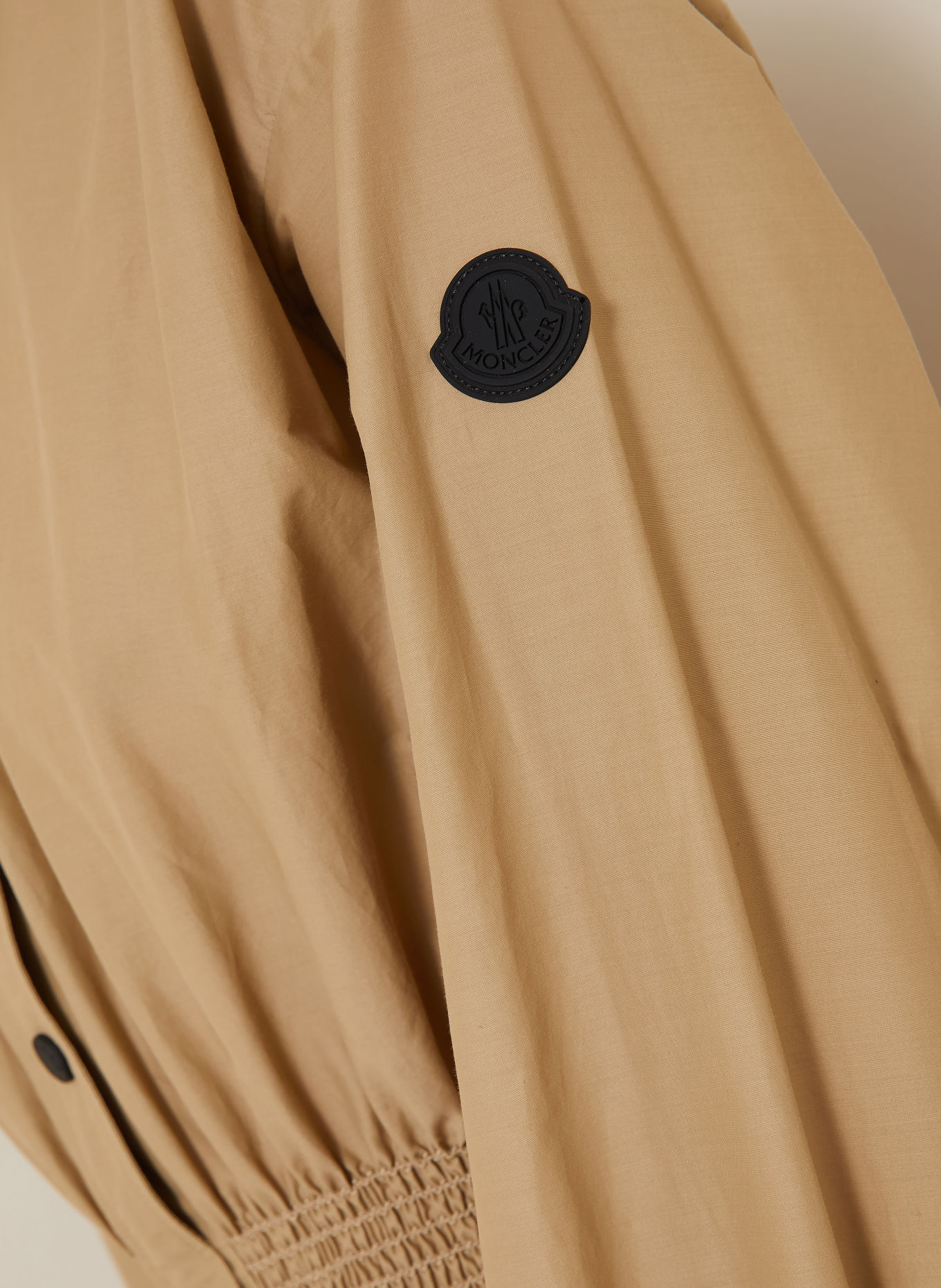 MONCLER Robe chemise: BEIGE