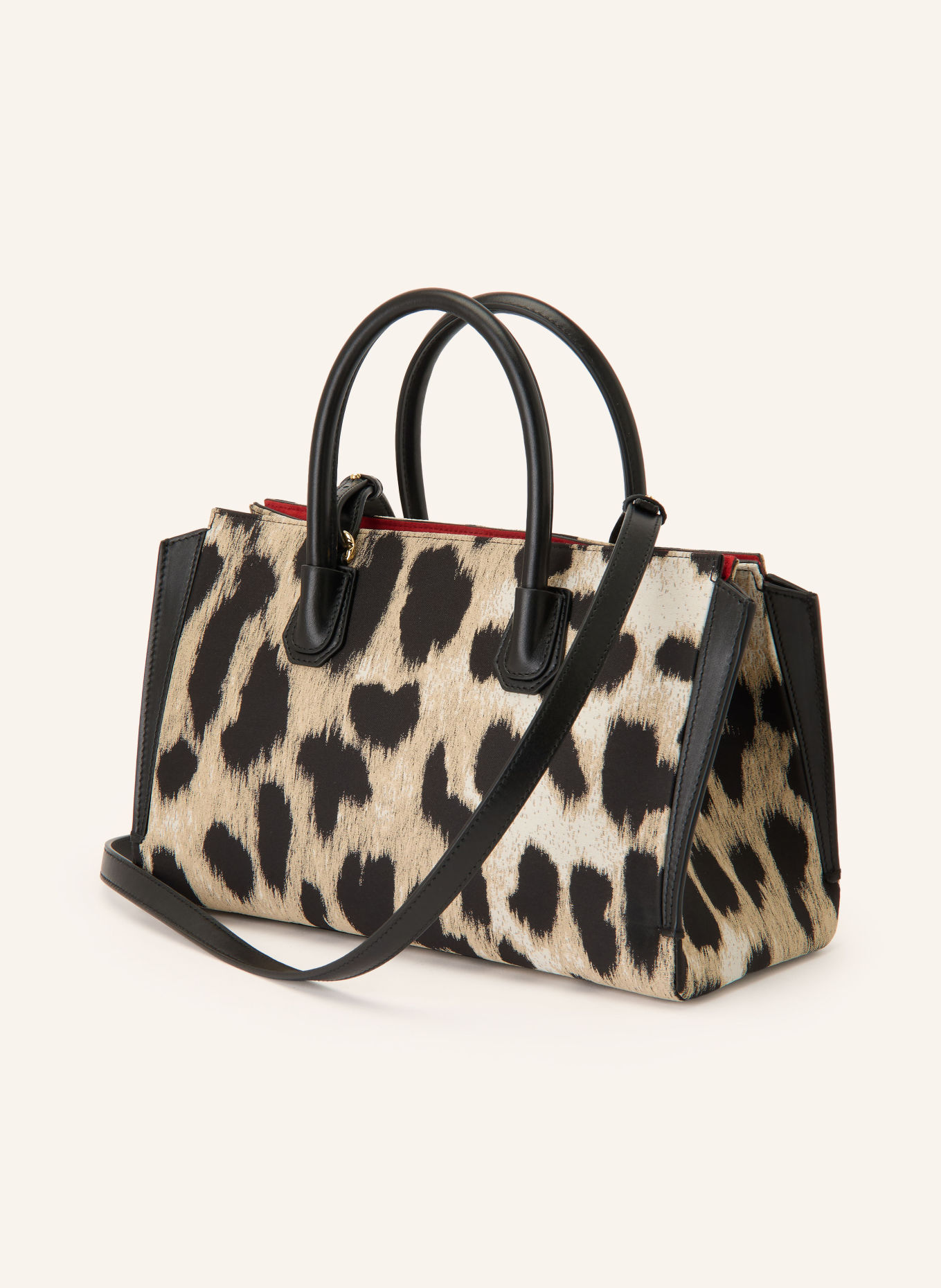 GIVENCHY Torebka ANTIGONA SMALL: JASNOBRĄZOWY / CZARNY
