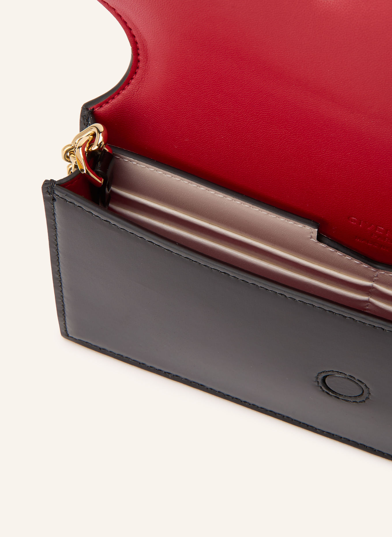 GIVENCHY ANTIGONA Crossbody Bag: BLACK / GOLD
