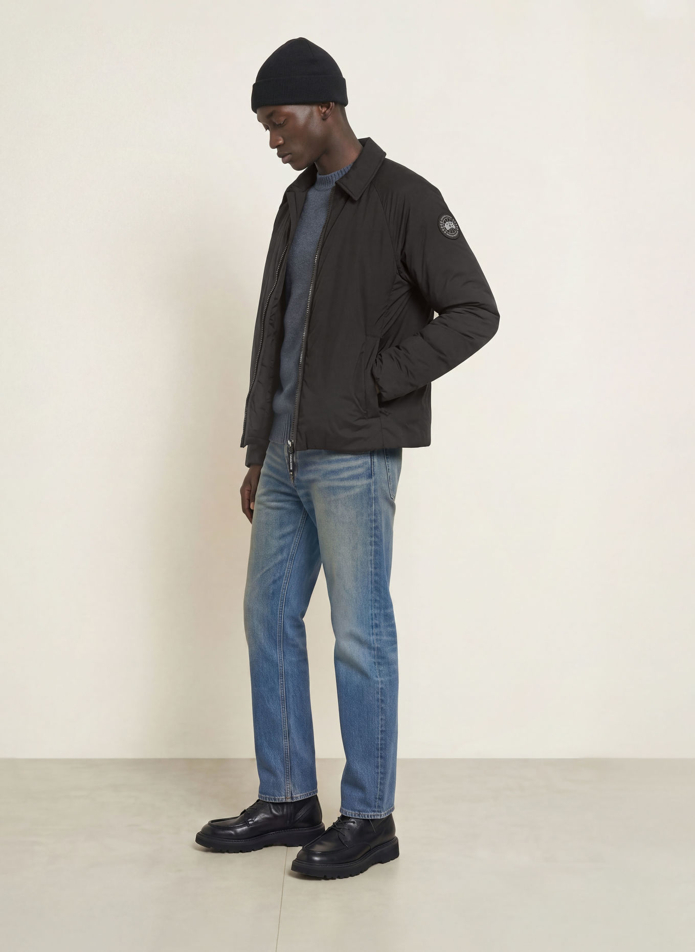 CANADA GOOSE Donsjas LODGE: ZWART