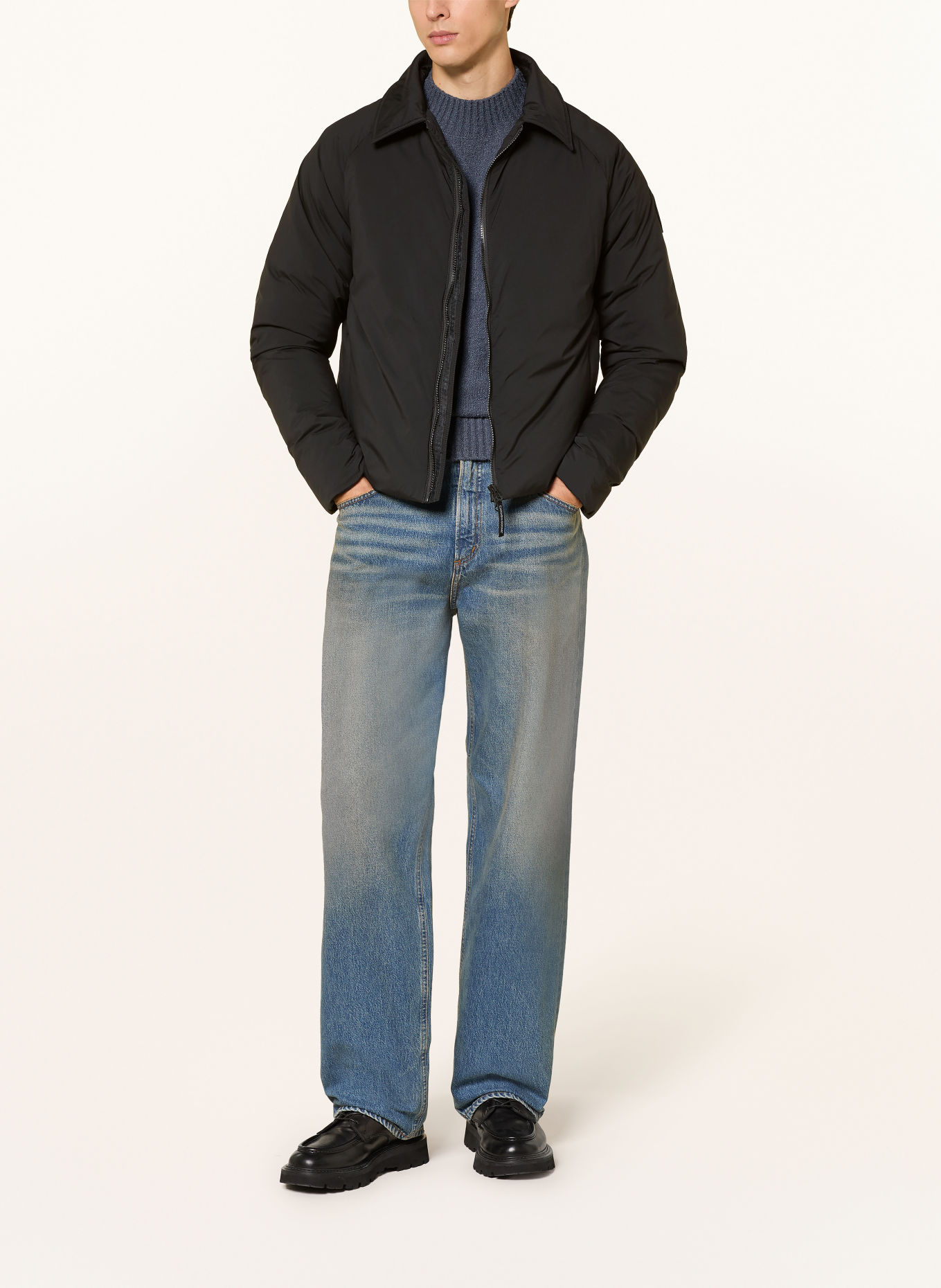 CANADA GOOSE Donsjas LODGE: ZWART