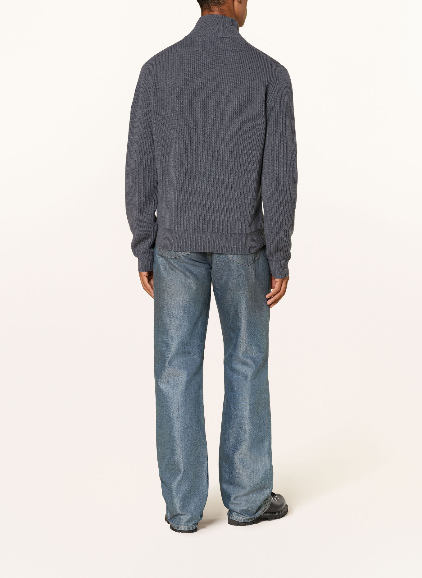 CANADA GOOSE Pull col zippé MCKINNEY: GRIS