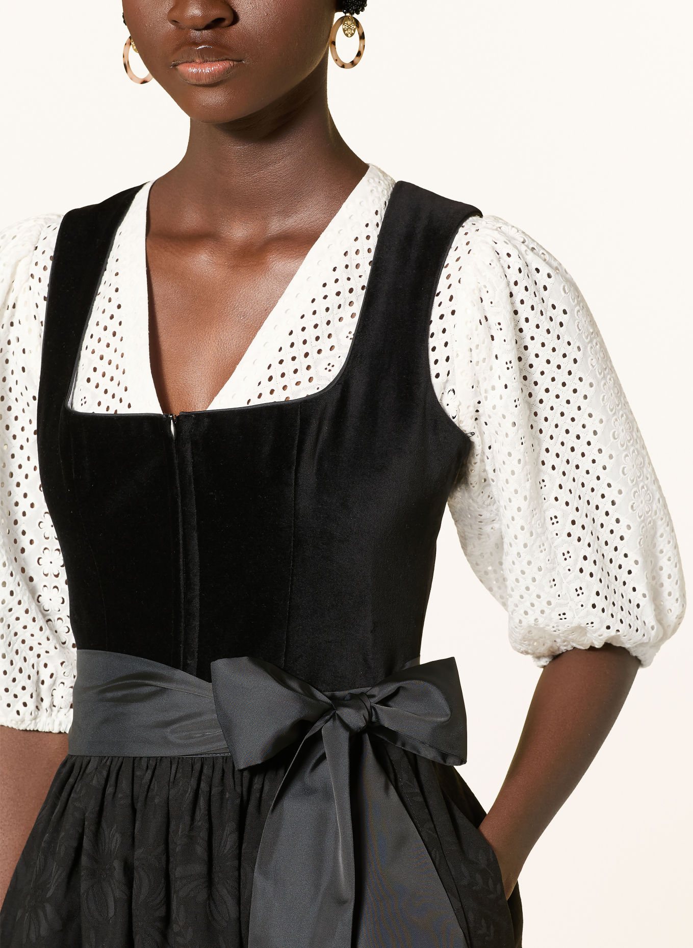 LIMBERRY GENEVIÈVE Dirndl: BLACK