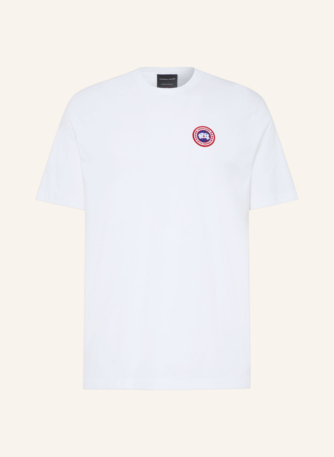 CANADA GOOSE T-shirt OCRA: BLANC / ROUGE / BLEU