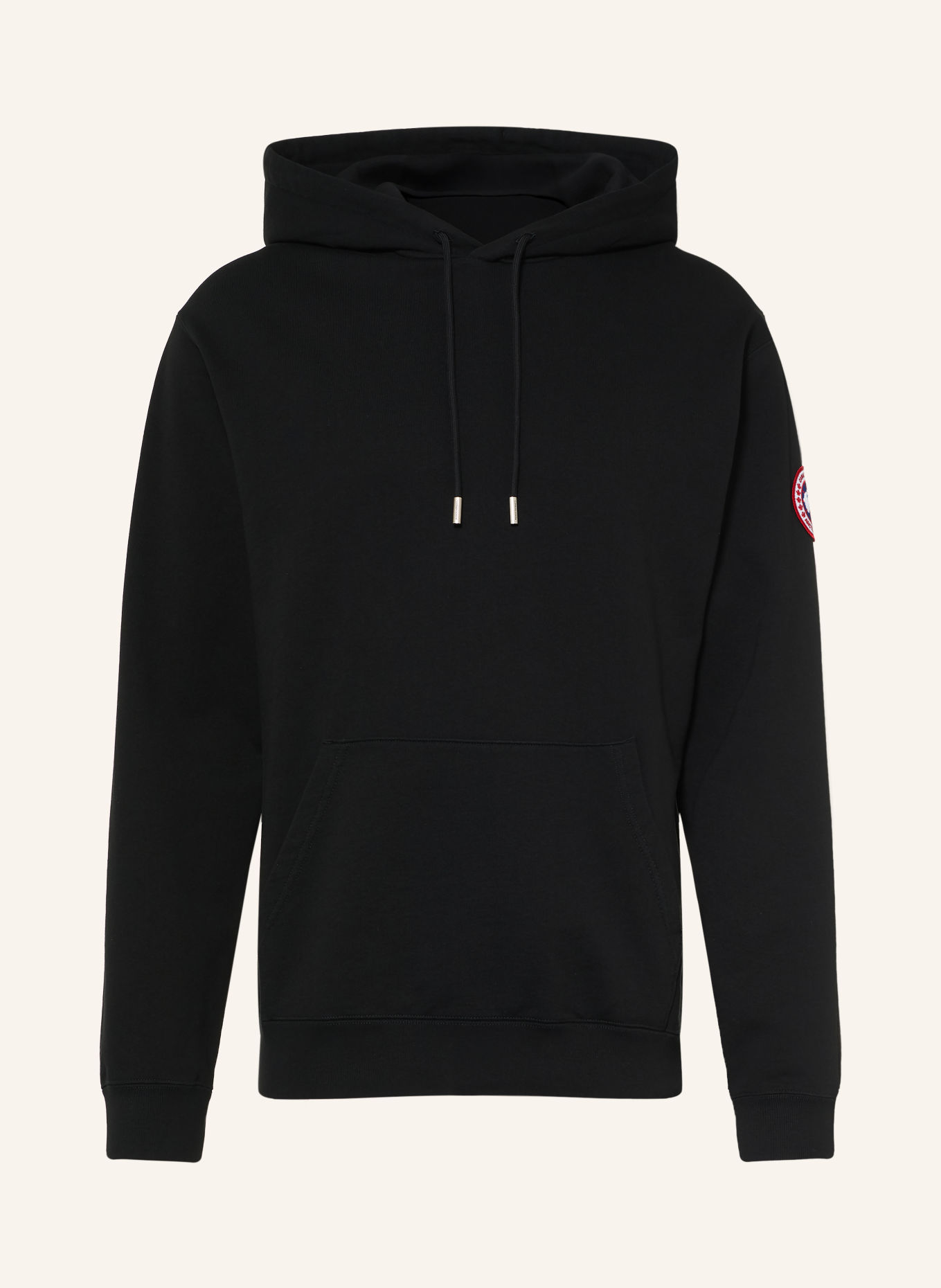 CANADA GOOSE Hoodie LOON: SCHWARZ / ROT / WEISS