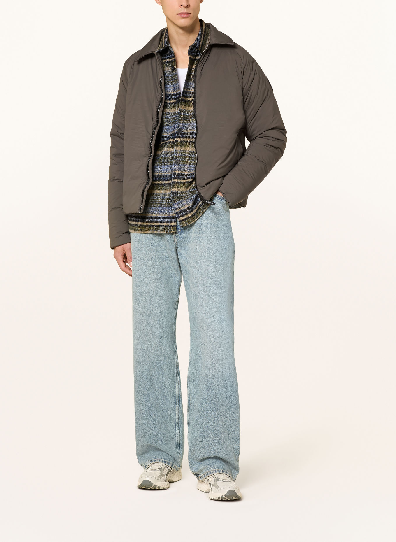 CANADA GOOSE Doudoune LODGE: OLIVE