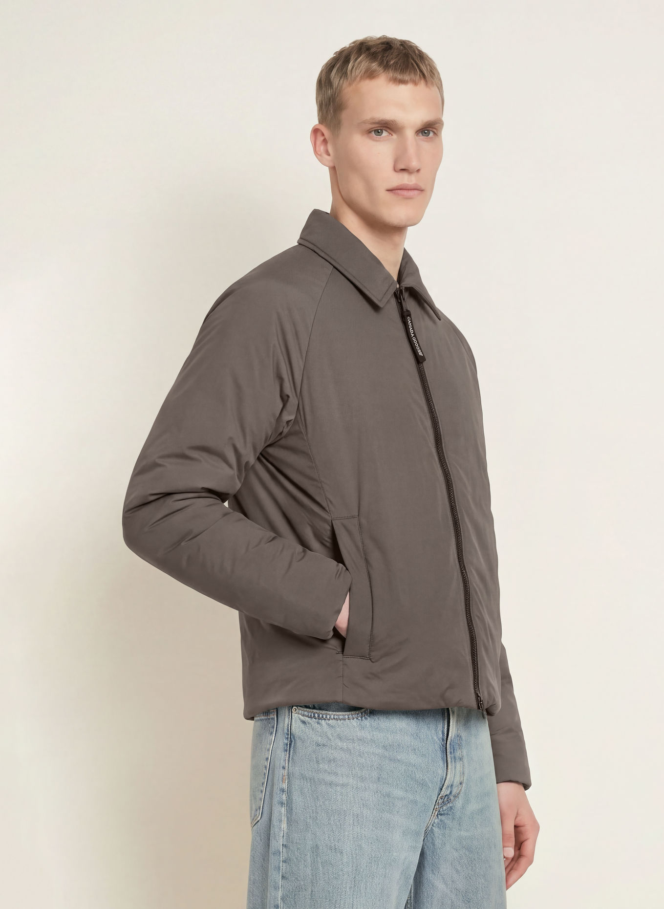 CANADA GOOSE Doudoune LODGE: OLIVE