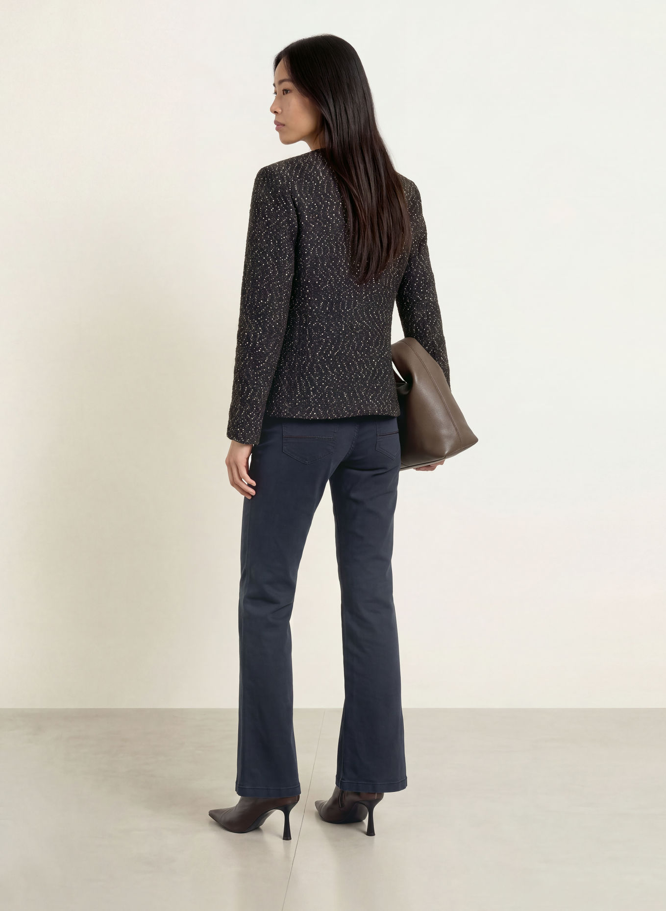 MOS MOSH MMSILJE GRACY Blazer: BROWN / CREAM
