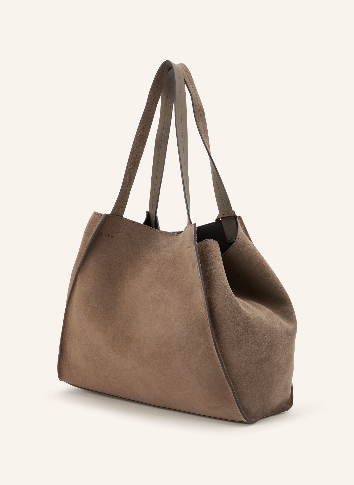 Marc O'Polo Shopper mit Pouch: BRAUN