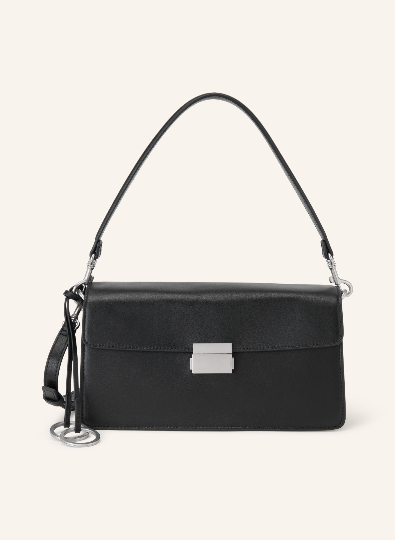 Marc O'Polo Sac à main GERTY: NOIR / ARGENT