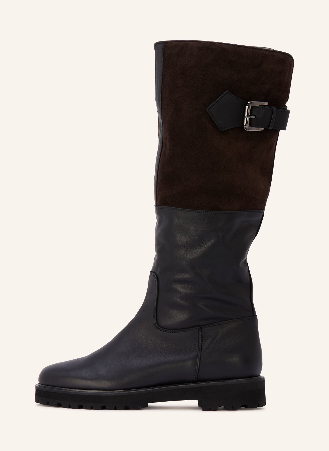 VIAMERCANTI Boots: DARK BROWN