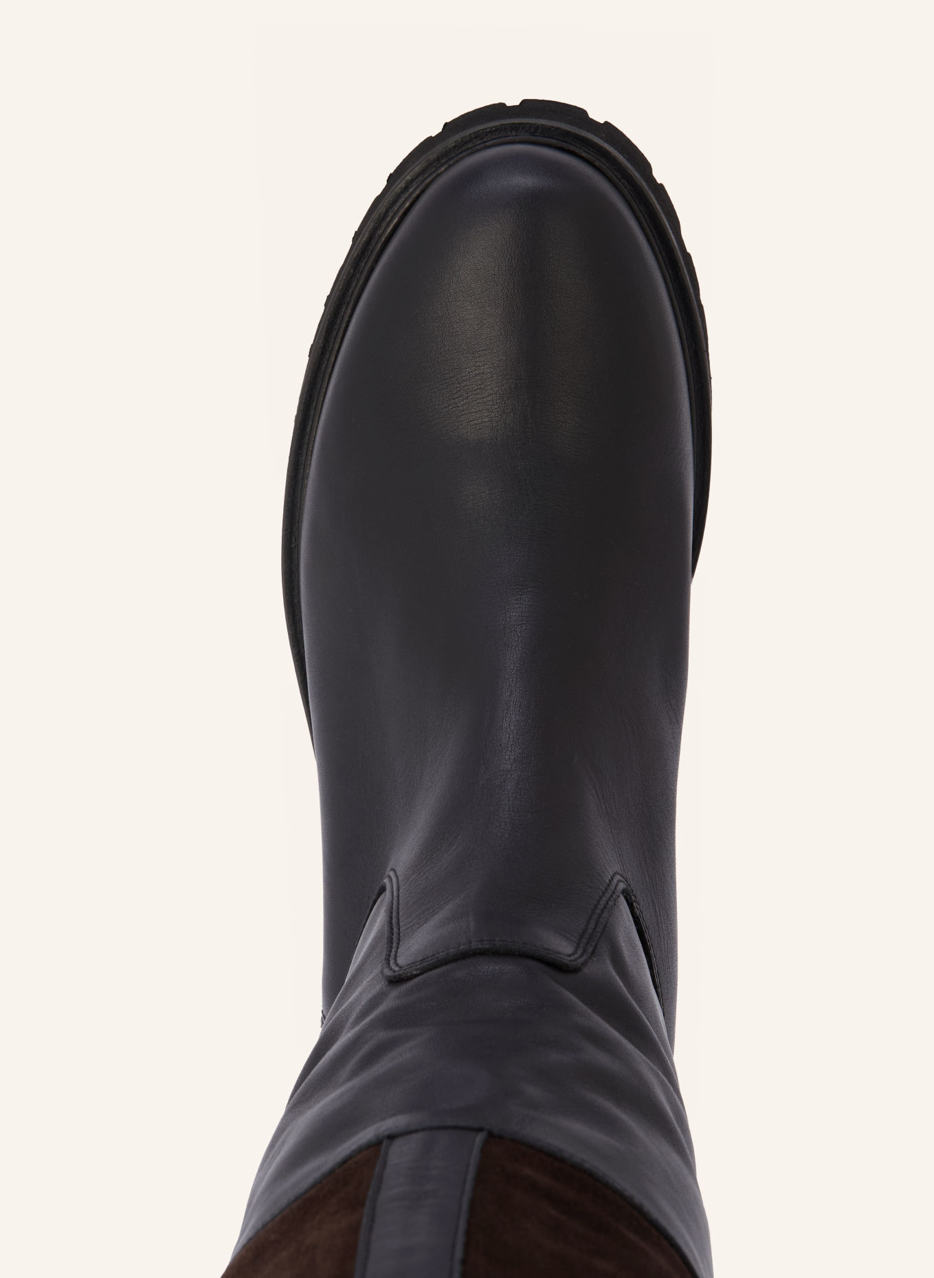 VIAMERCANTI Boots: DARK BROWN
