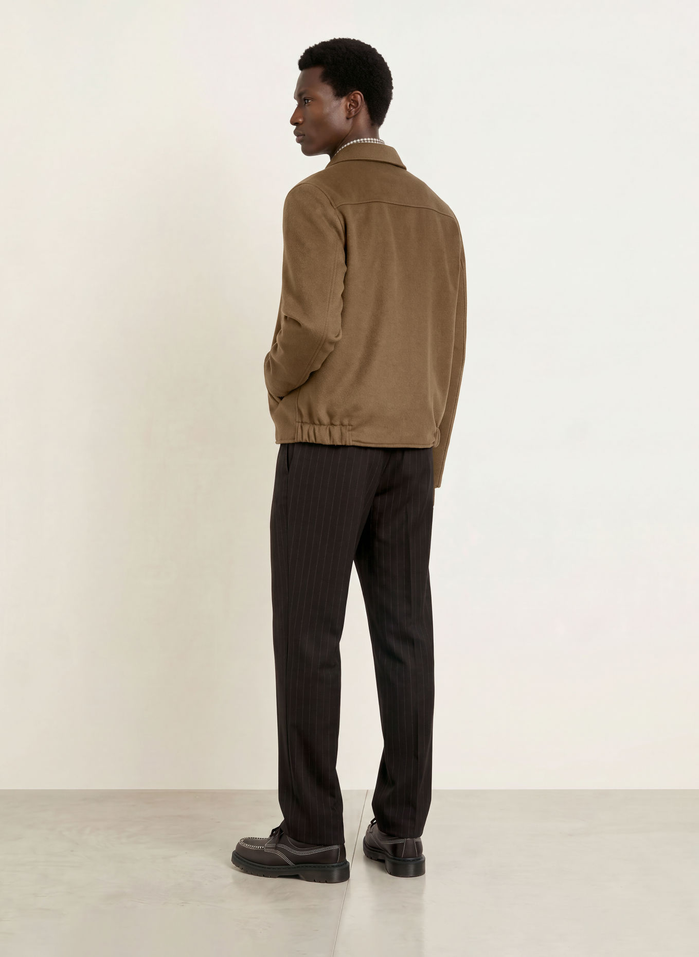 NN.07 ARLO Bomber jacket: BROWN