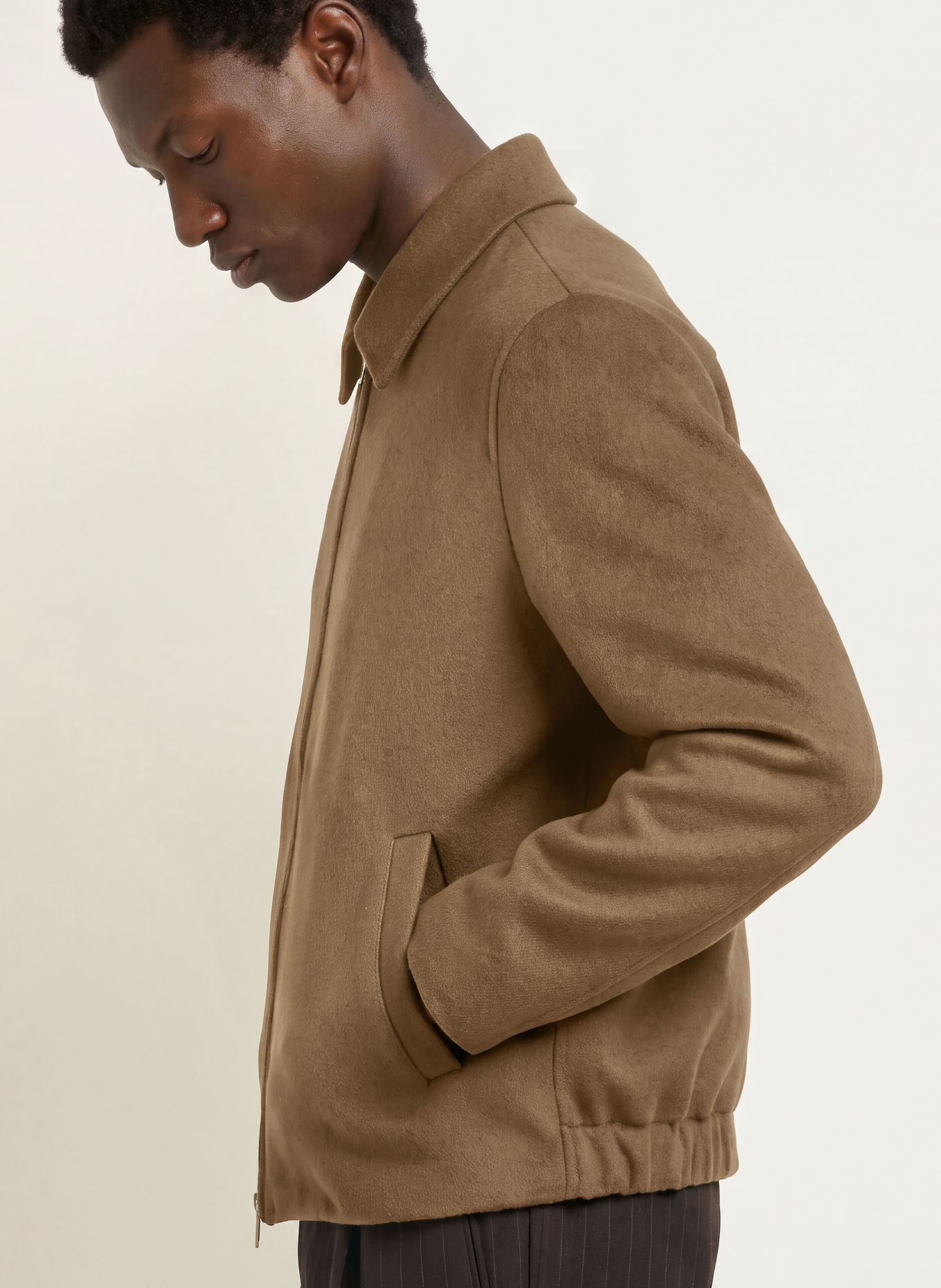 NN.07 ARLO Bomber jacket: BROWN