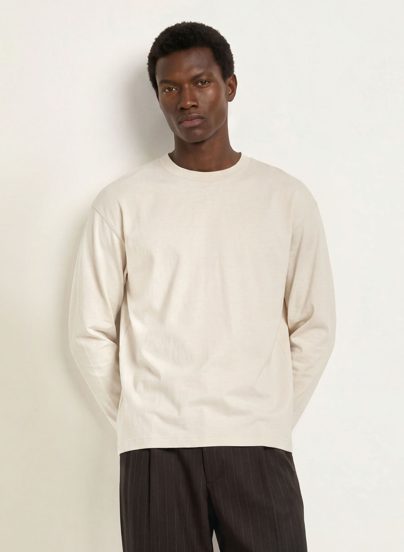 NN.07 LIONEL Sweatshirt: ECRU