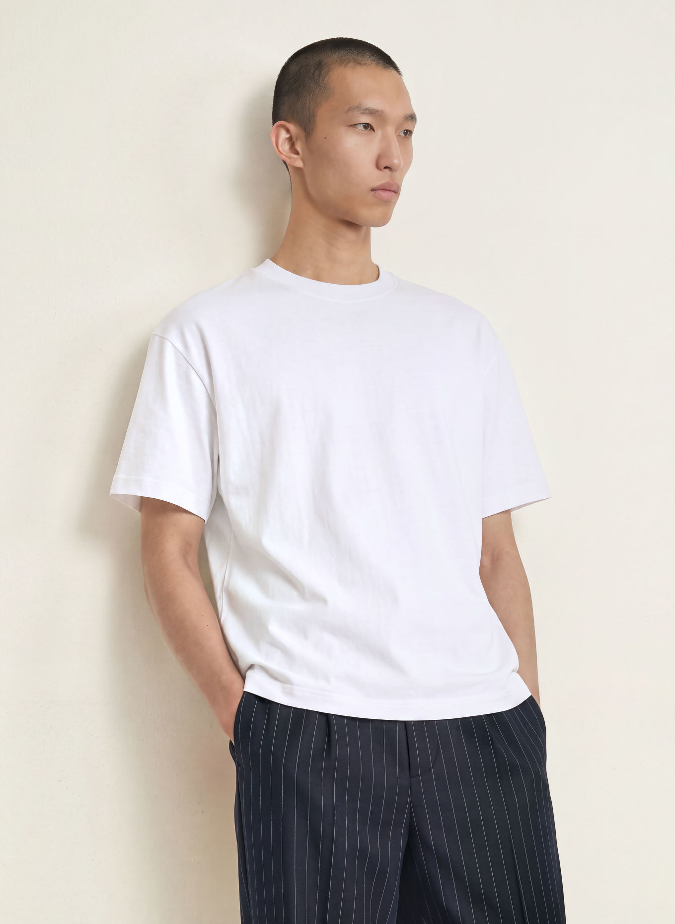 NN.07 DAVID T-shirt: WHITE
