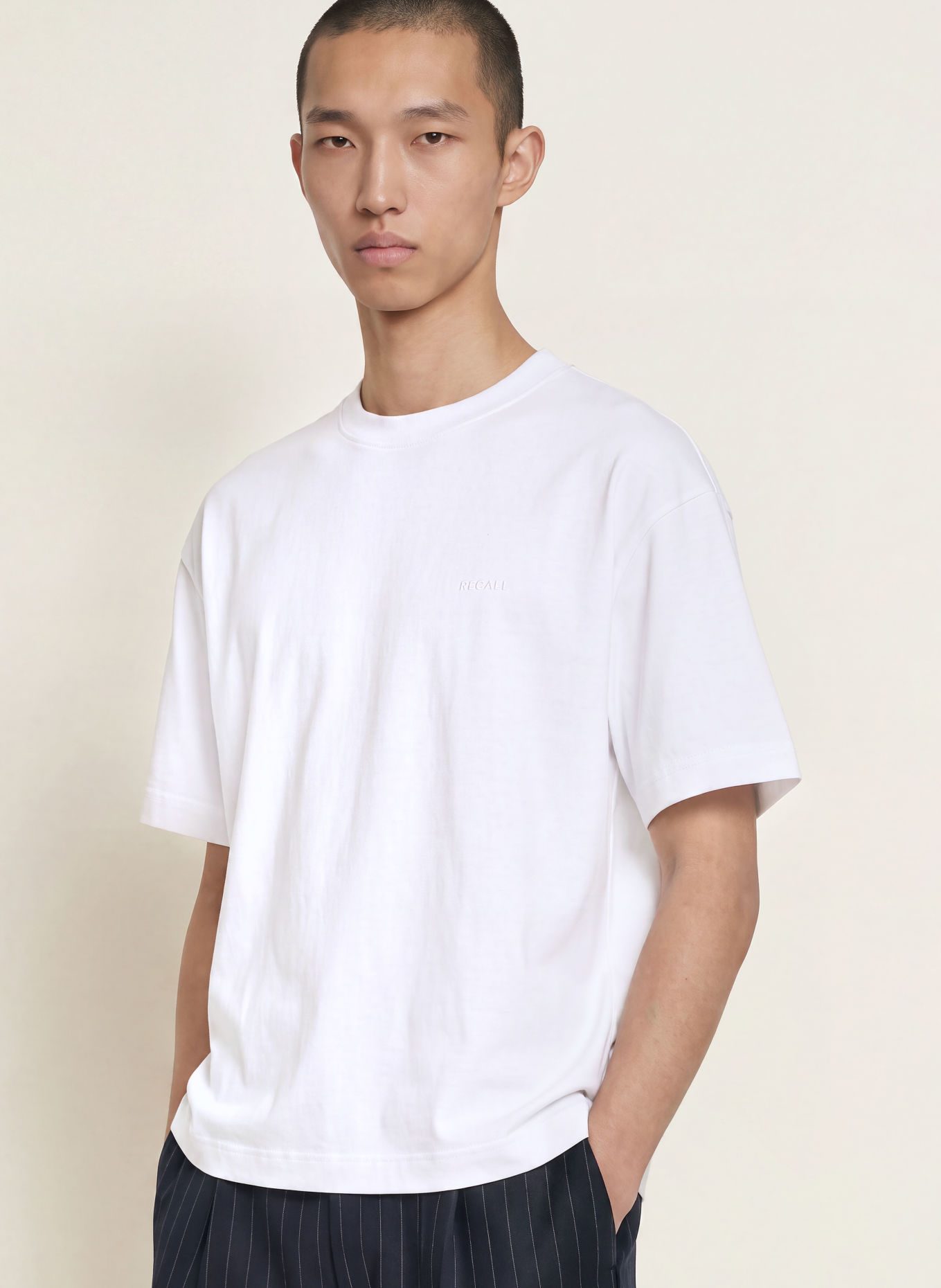 NN.07 DAVID T-shirt: WHITE