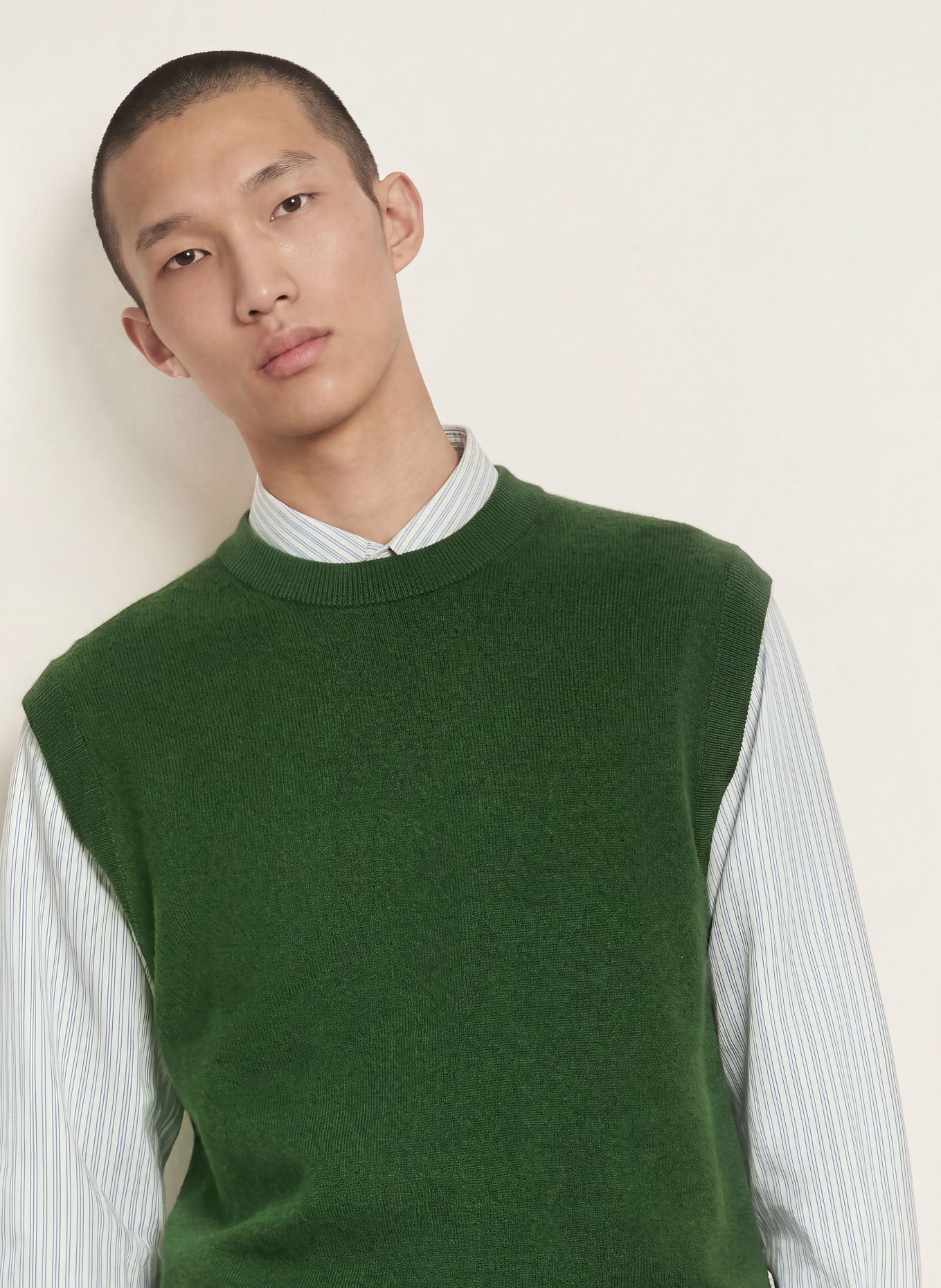 NN.07 Pull sans manches JESPER: GROEN