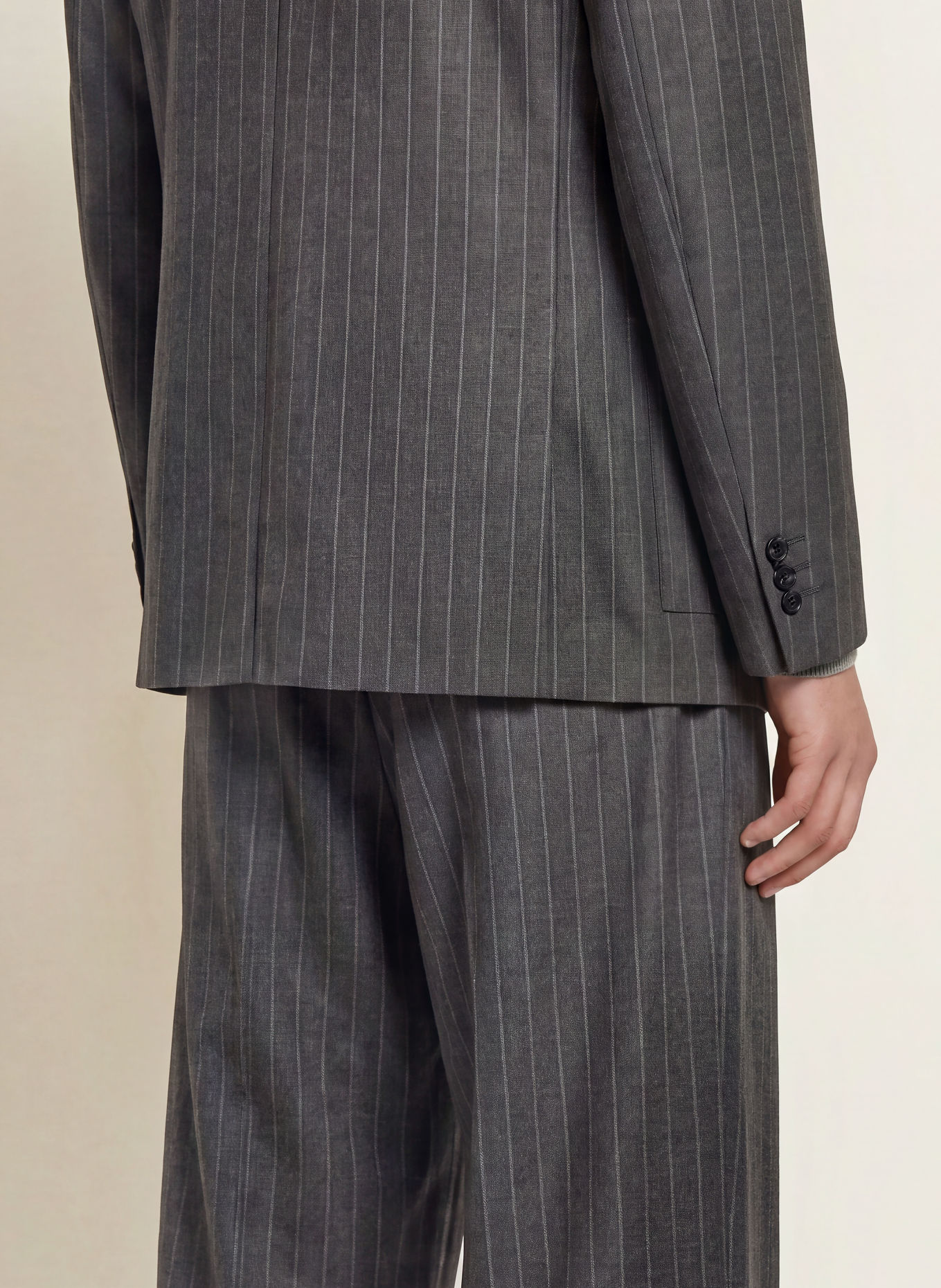 NN.07 Sakko JORDIN Regular Fit: GRAU / HELLGRAU