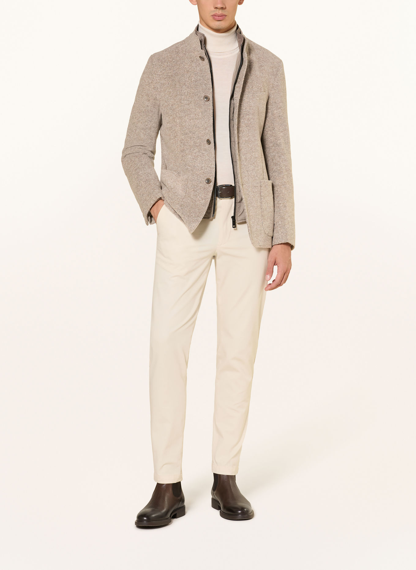 ROY ROBSON Sacou slim fit: GRI