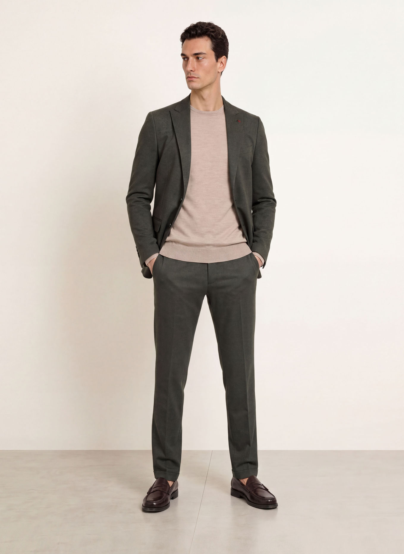 ROY ROBSON Pantalon Extra Slim Fit: B302 DARK GREEN