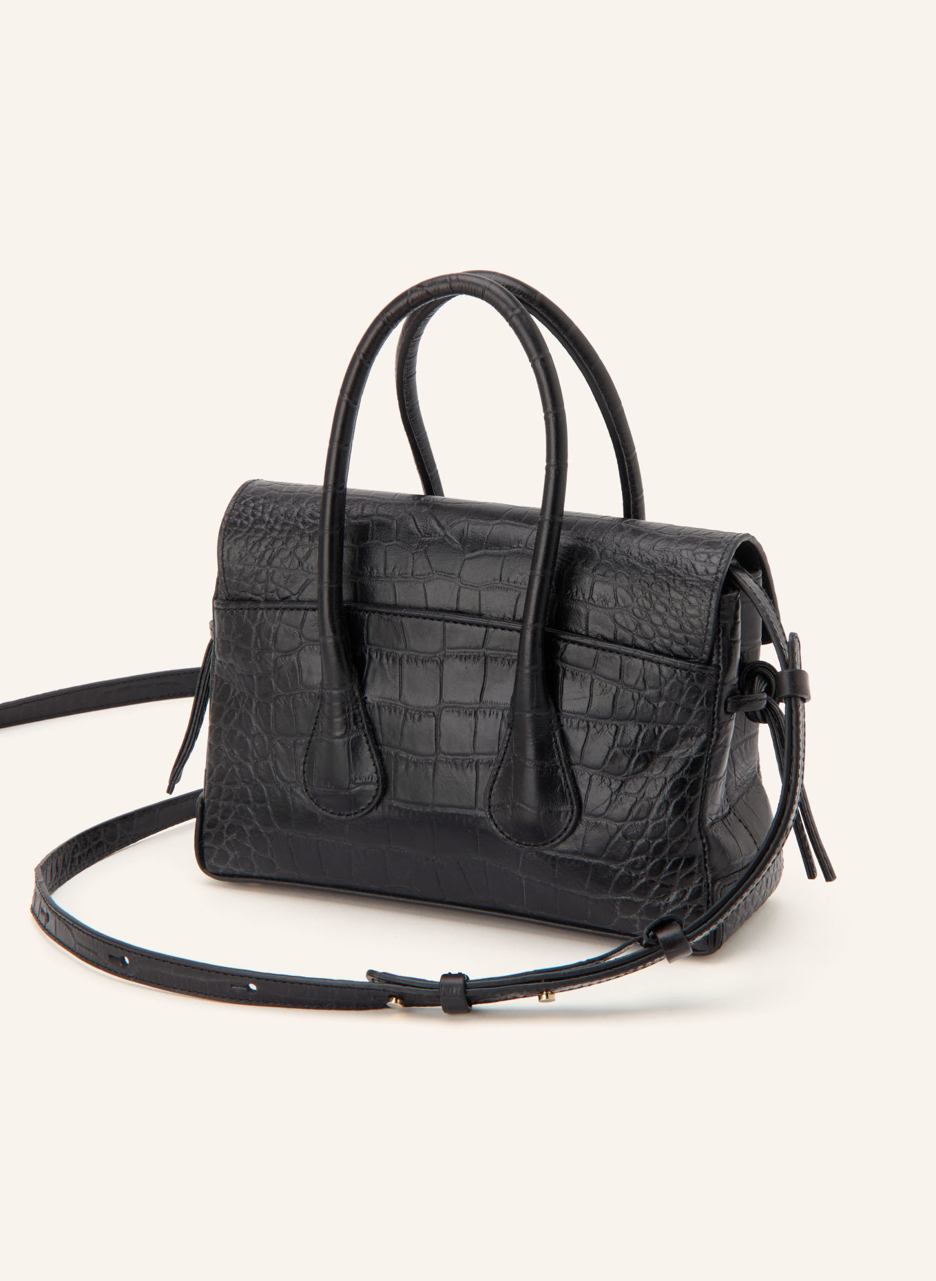 Flattered LYDIA Handbag: BLACK