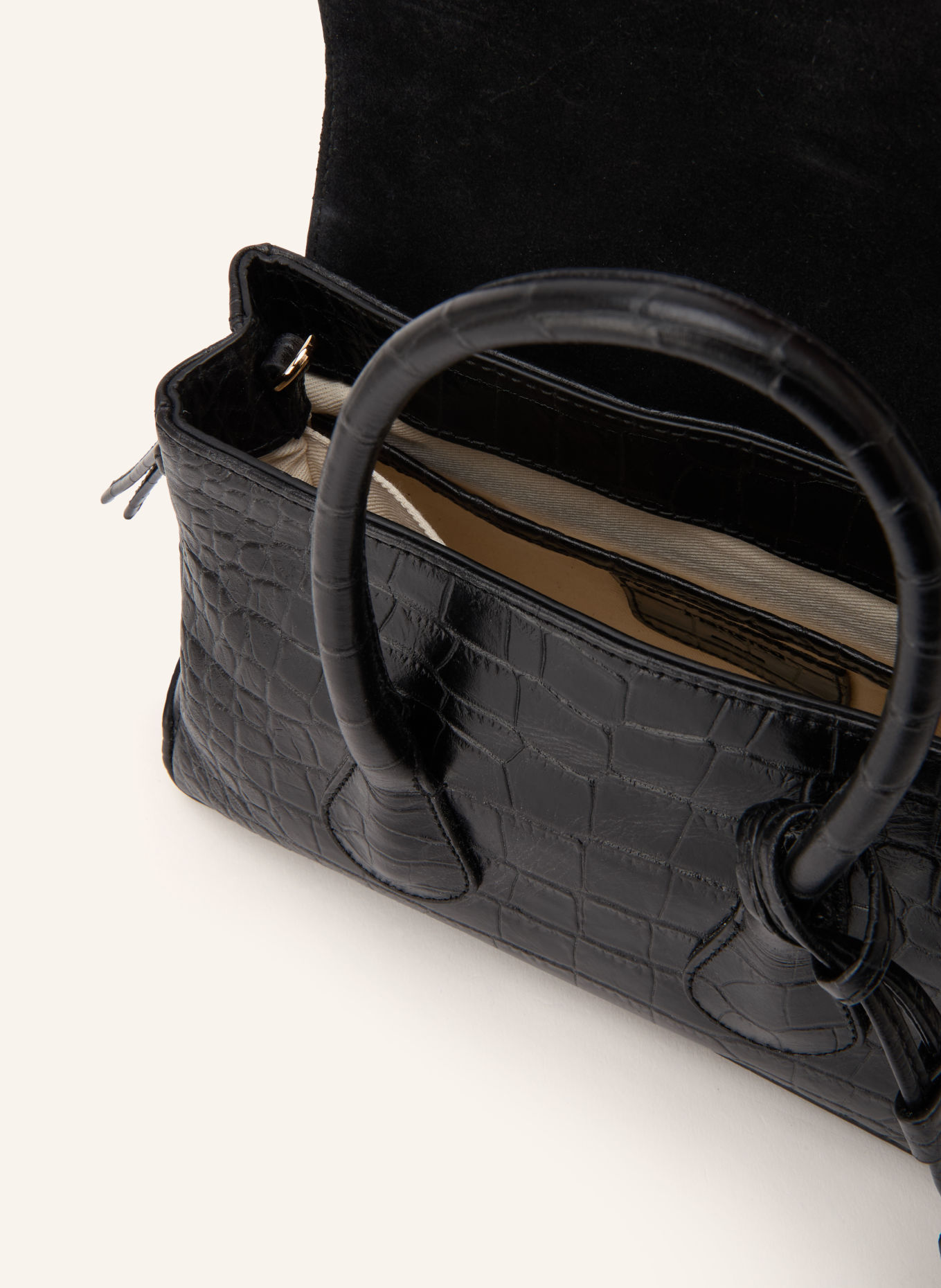 Flattered LYDIA Handbag: BLACK