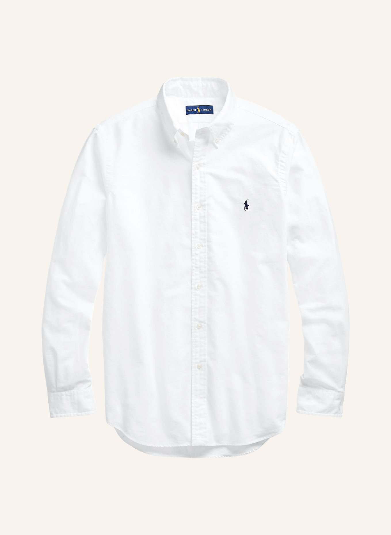 POLO RALPH LAUREN Big & Tall Classic Fit Shirt: WHITE