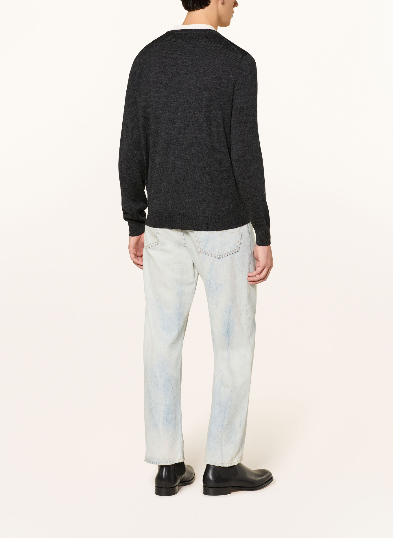 POLO RALPH LAUREN Sweter: CZIEMNOSZARY